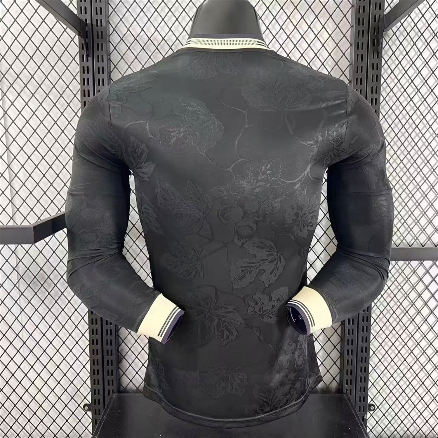 Juventus 25-26 Third Black Unsponsored Long Sleeves Jersey - Player Version - Unitedfutballjersey