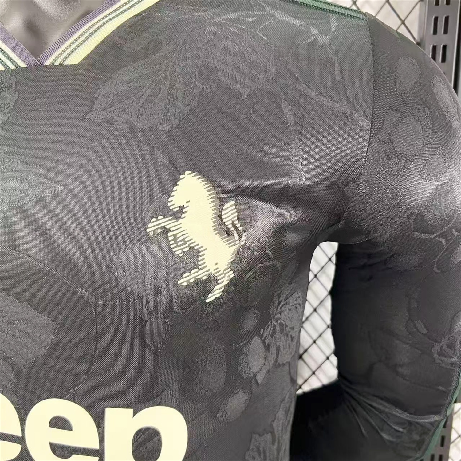 Juventus 25-26 Third Black Long Sleeves Jersey - Player Version - Unitedfutballjersey