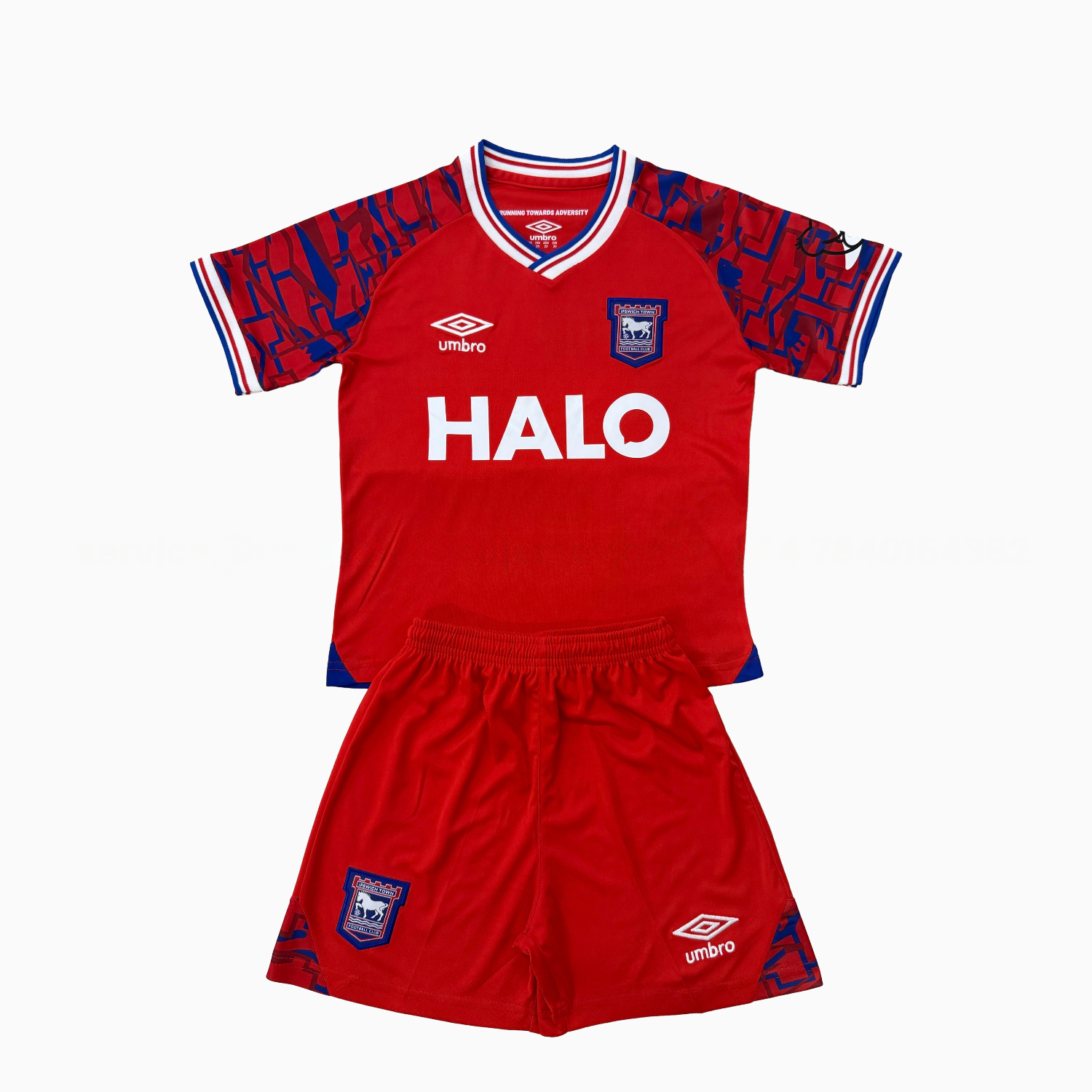 Ipswich Town 25-26 Away Kids Kit - Unitedfutballjersey