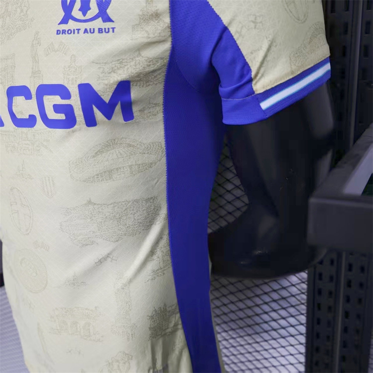 Marseille 25-26 Fourth Jersey -Player Version - Unitedfutballjersey