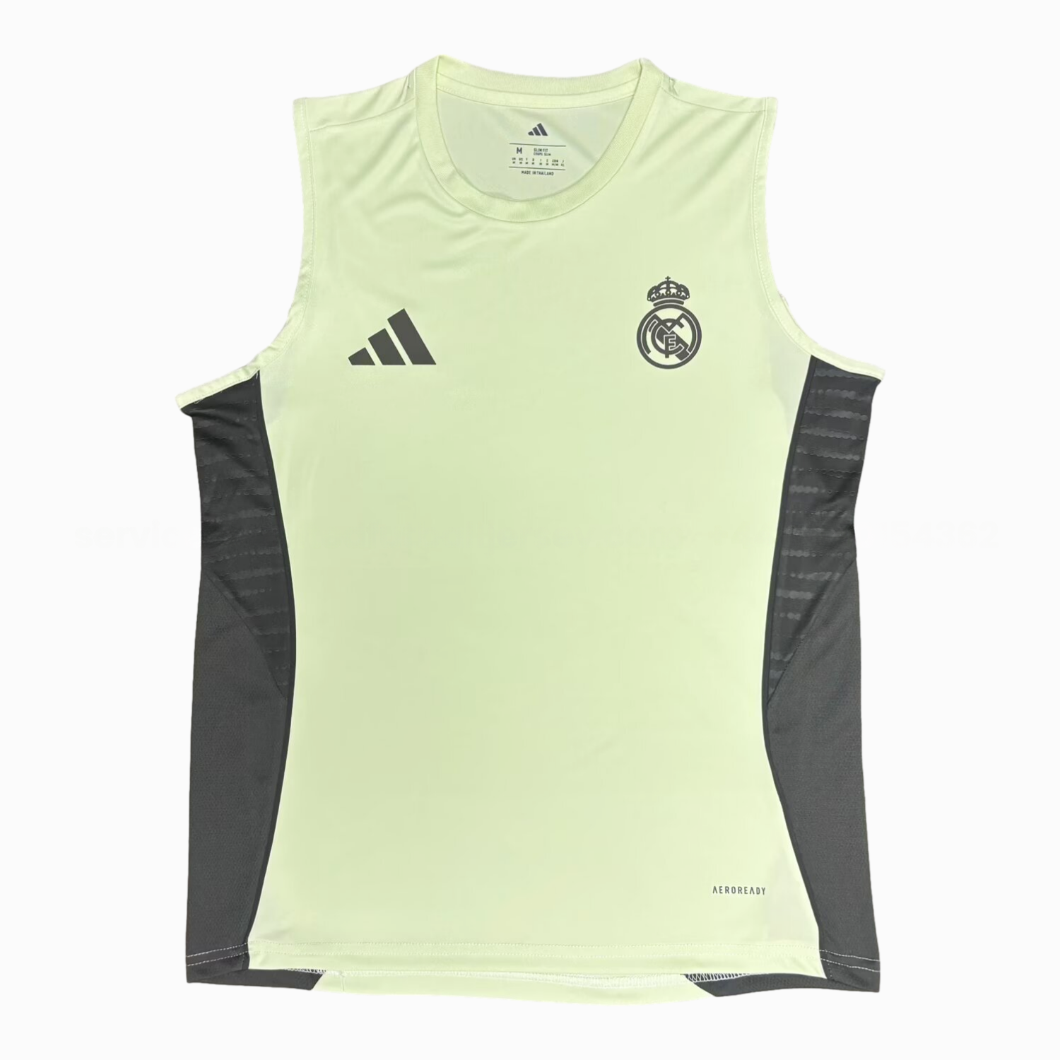 Real Madrid 25-26 Light Green Training Vest - Fans Version - Unitedfutballjersey
