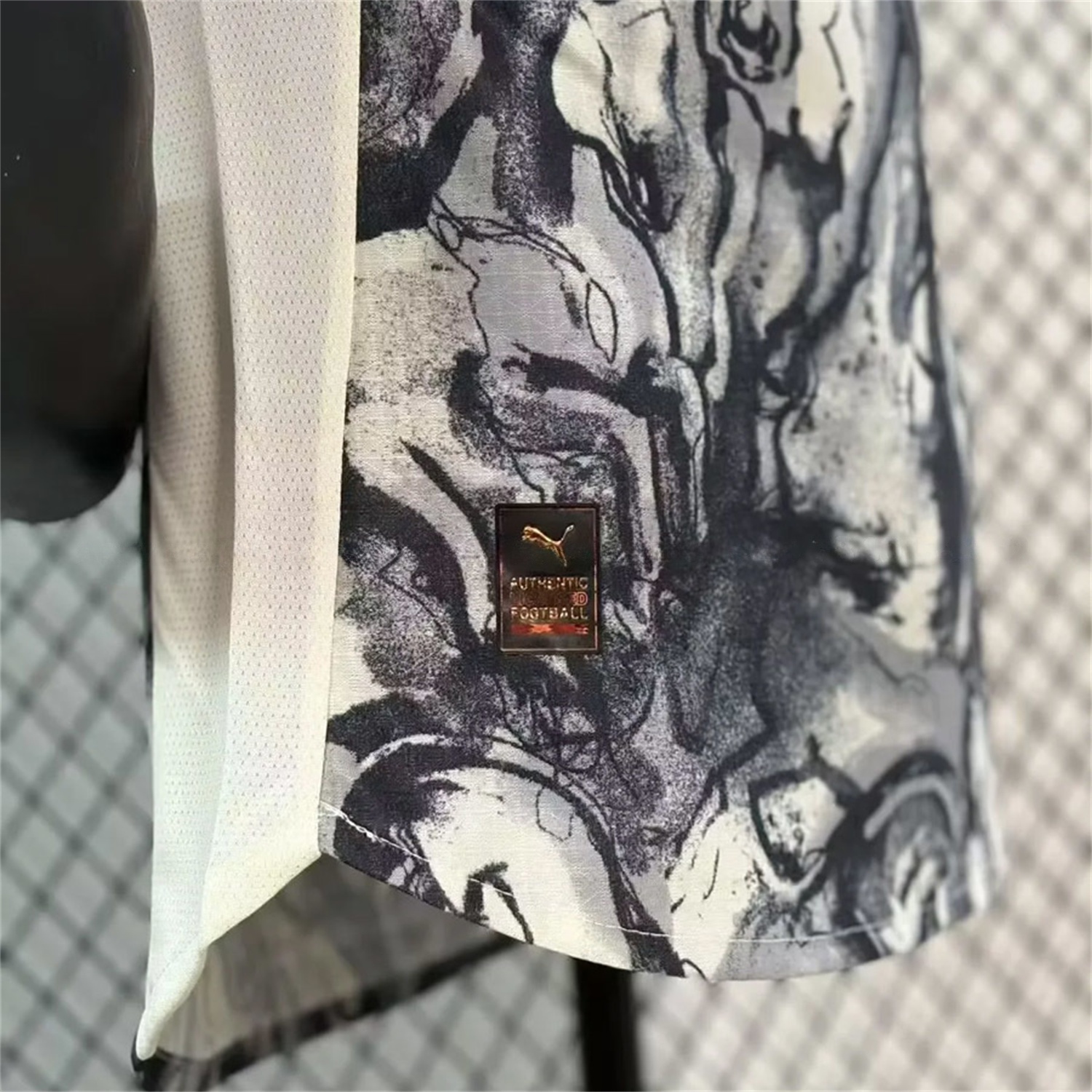 Manchester City 25-26 Year of the Horse Ink Painting Special Jersey - Player Version - Unitedfutballjersey