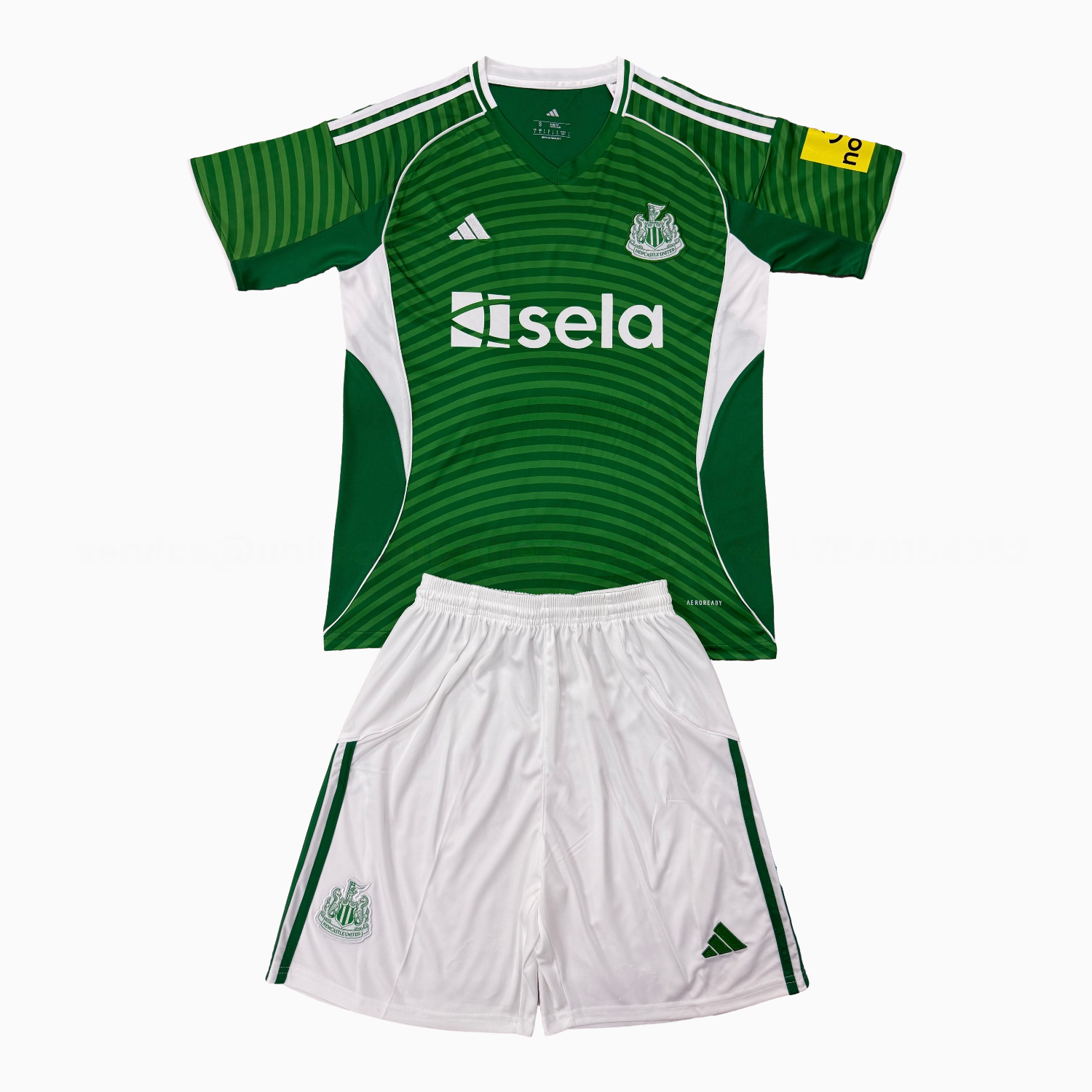 Newcastle United 25-26 Away Kids Kit - Unitedfutballjersey