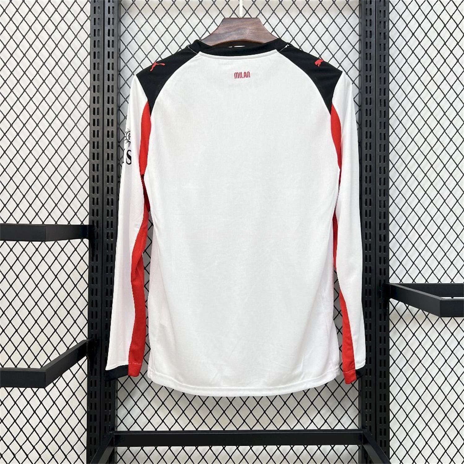 AC Milan 25-26 Away White Long Sleeves Jersey - Fans Version - Unitedfutballjersey