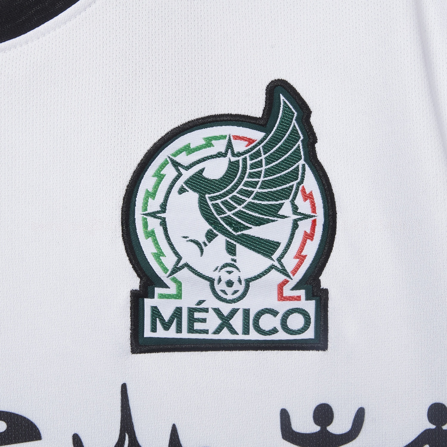Mexico 25-26 Mayan Cvilization Black And White Special Jersey - Fans Version - Unitedfutballjersey
