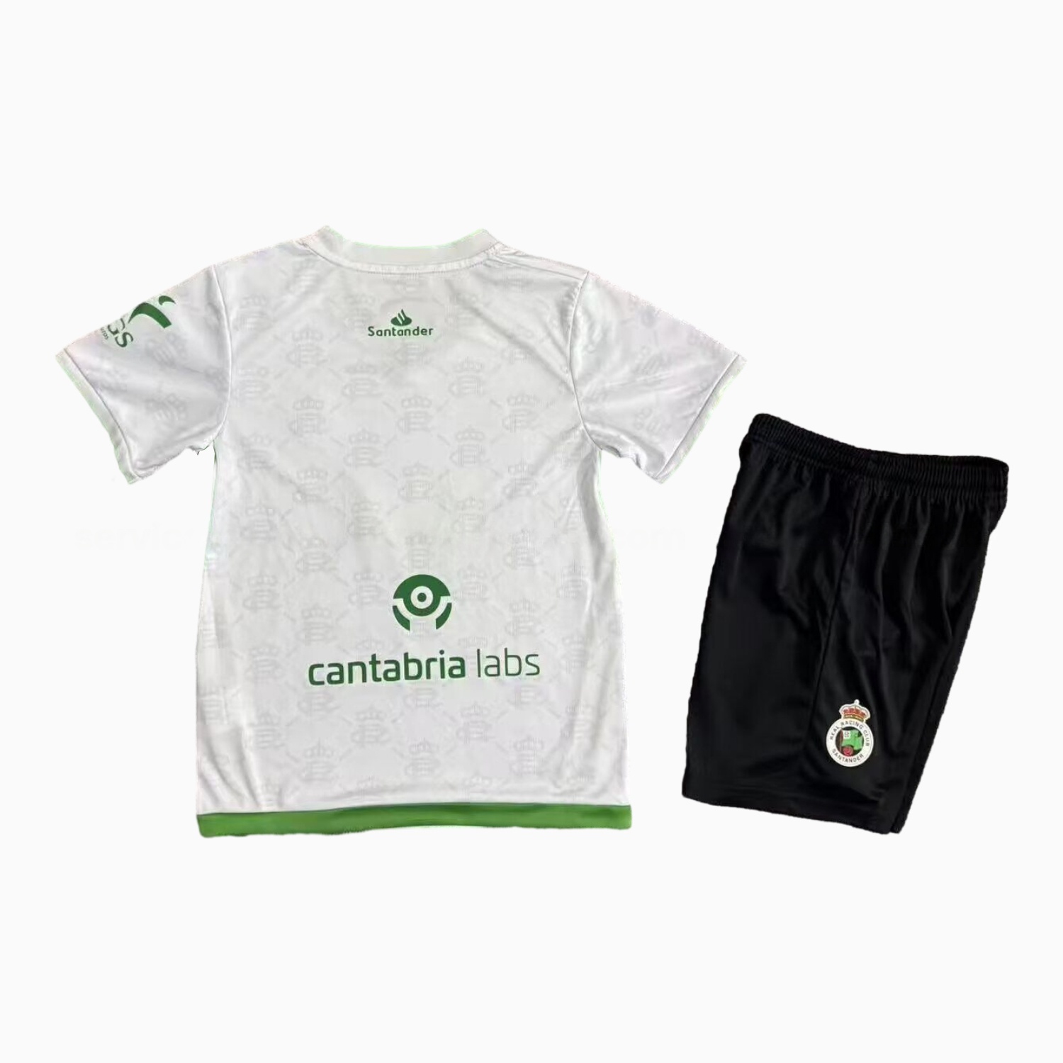 Racing de Santander 25-26 Home Kids Kit - Unitedfutballjersey
