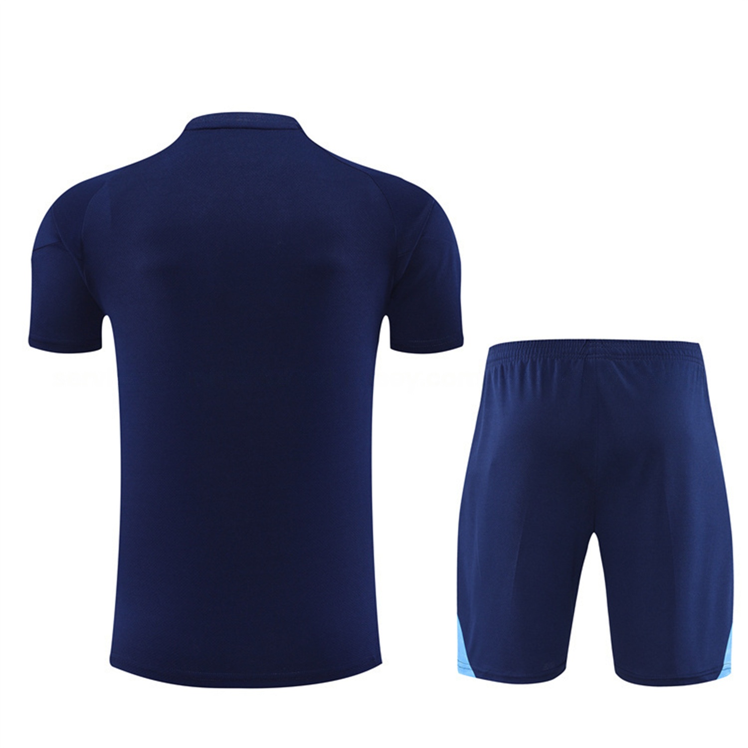 Real Madrid 25-26 Short-Sleeve Training Set - Royal Blue Top & Royal Blue Shorts - Unitedfutballjersey