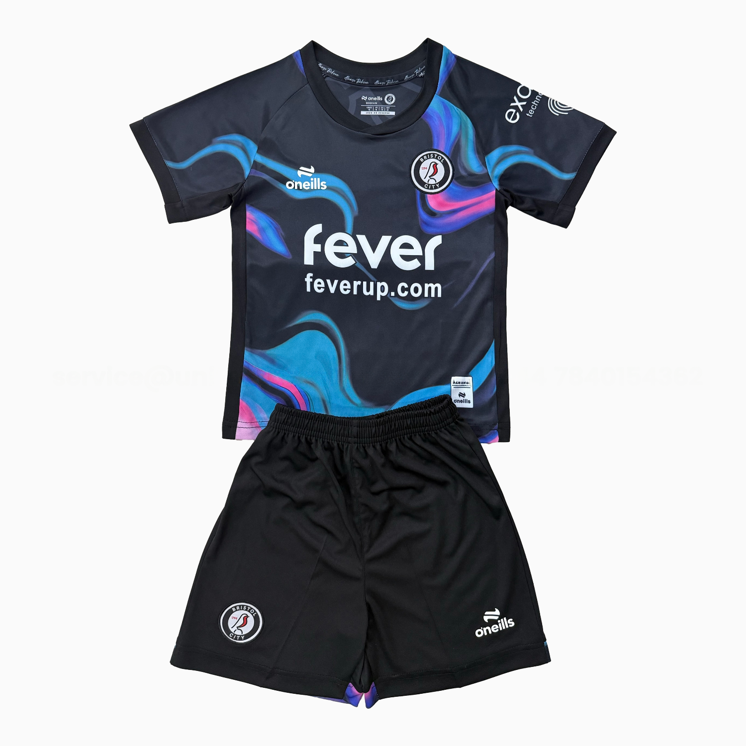 Bristol City 25-26 Third Fantasy Colors Men's Adult Jersey Set - Fans Version - Unitedfutballjersey