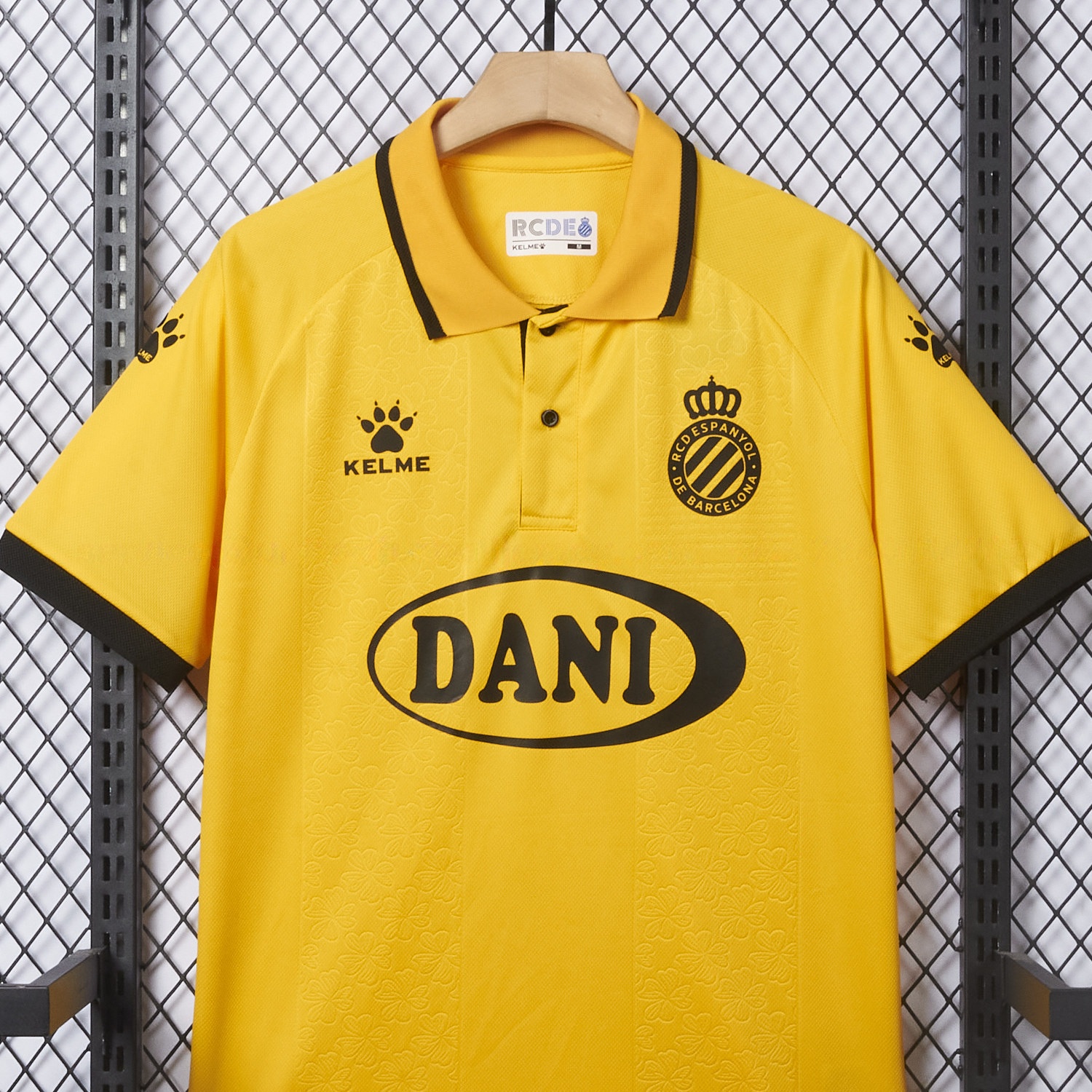 RCD Espanyol 25-26 125th Anniversary Yellow Jersey - Fans Version - Unitedfutballjersey