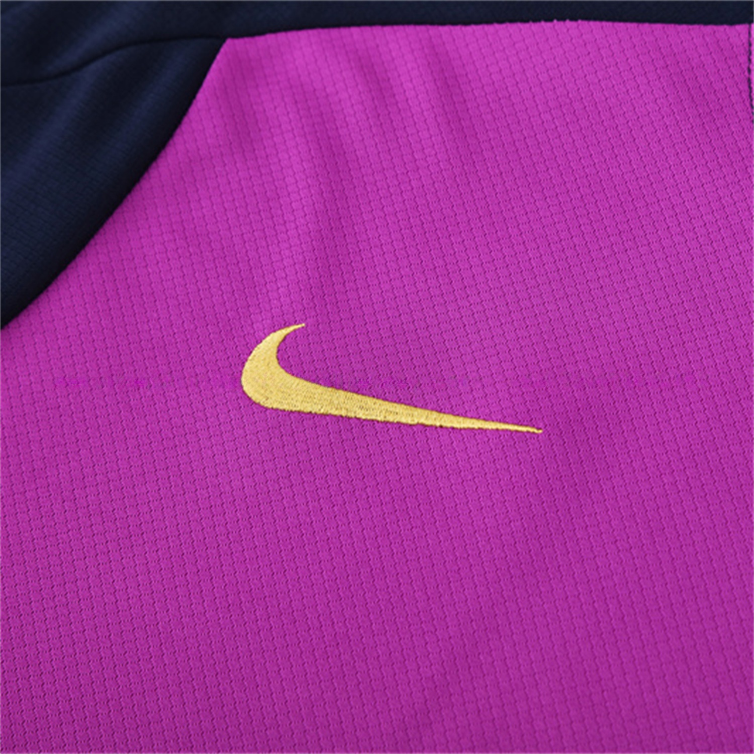 Barcelona 25-26 Kids Short-Sleeve Training Set - Purple Top & Deep Blue Shorts - Unitedfutballjersey