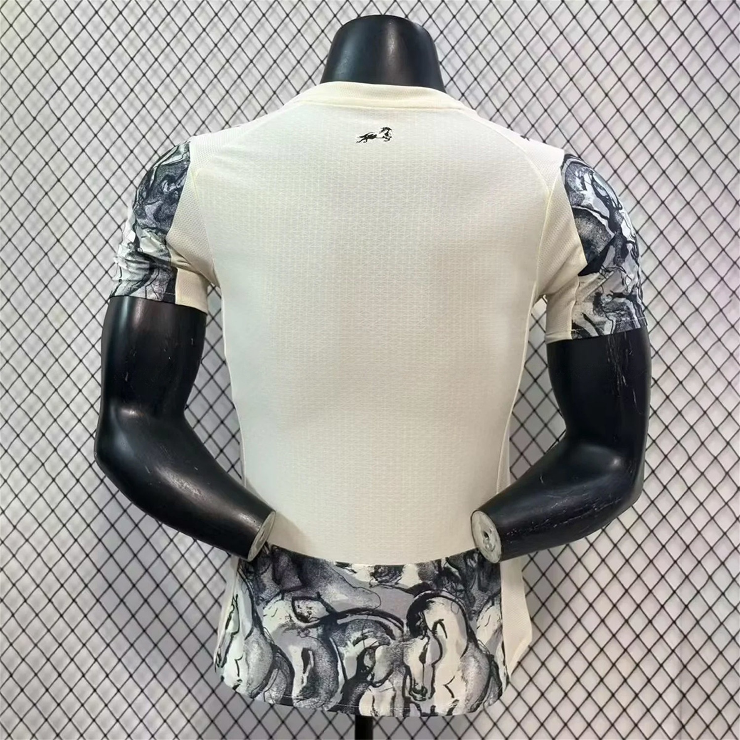 Manchester City 25-26 Year of the Horse Ink Painting Special Jersey - Player Version - Unitedfutballjersey