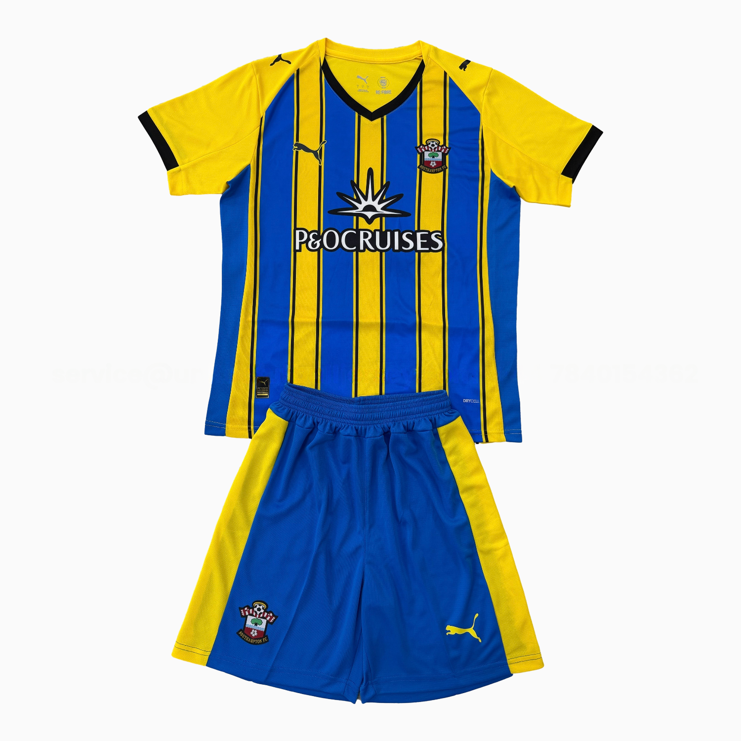 Southampton 25-26 Away Men's Adult Jersey Set - Fans Version - Unitedfutballjersey