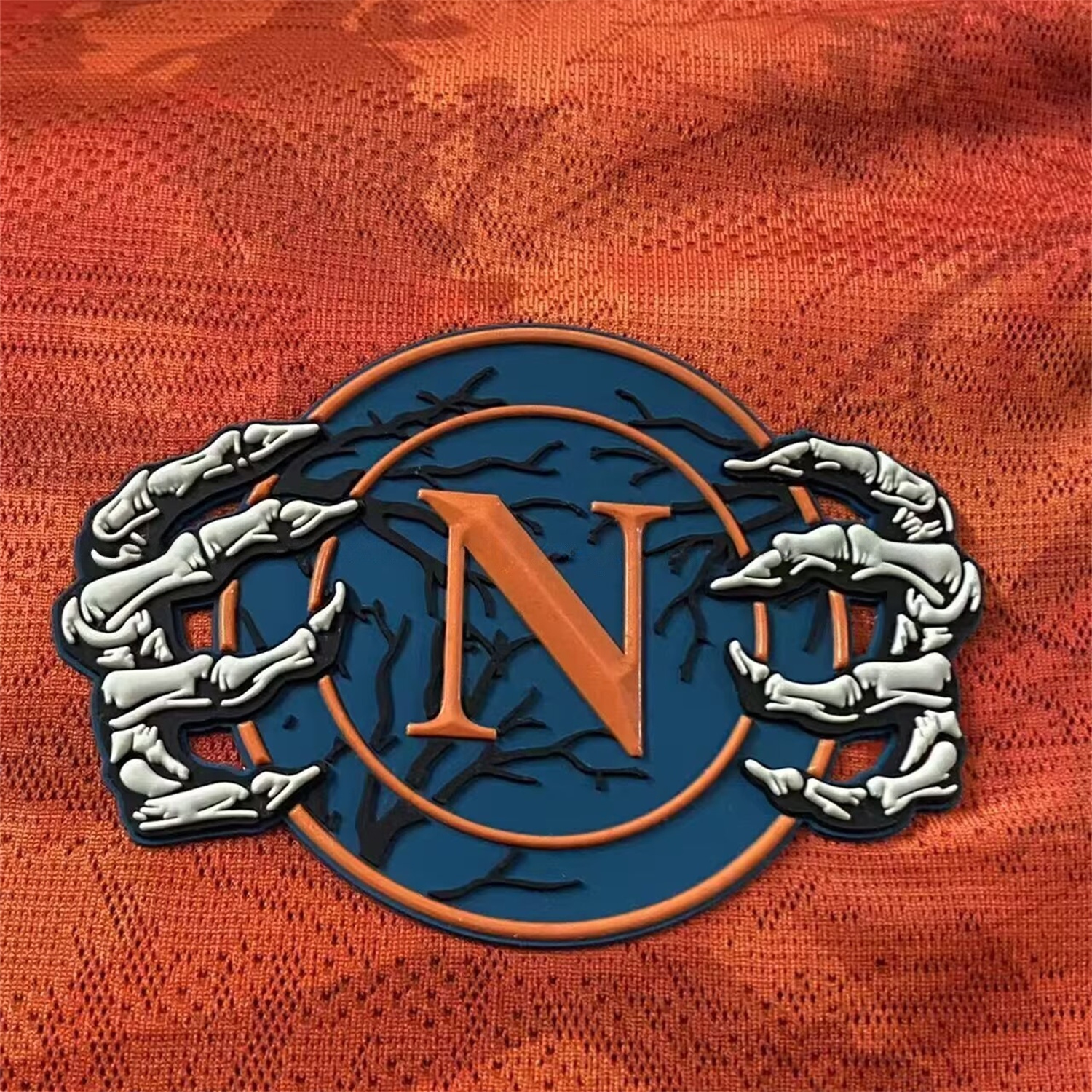 Napoli 25-26 Halloween Orange Goalkeeper Jersey - Player Version - Unitedfutballjersey