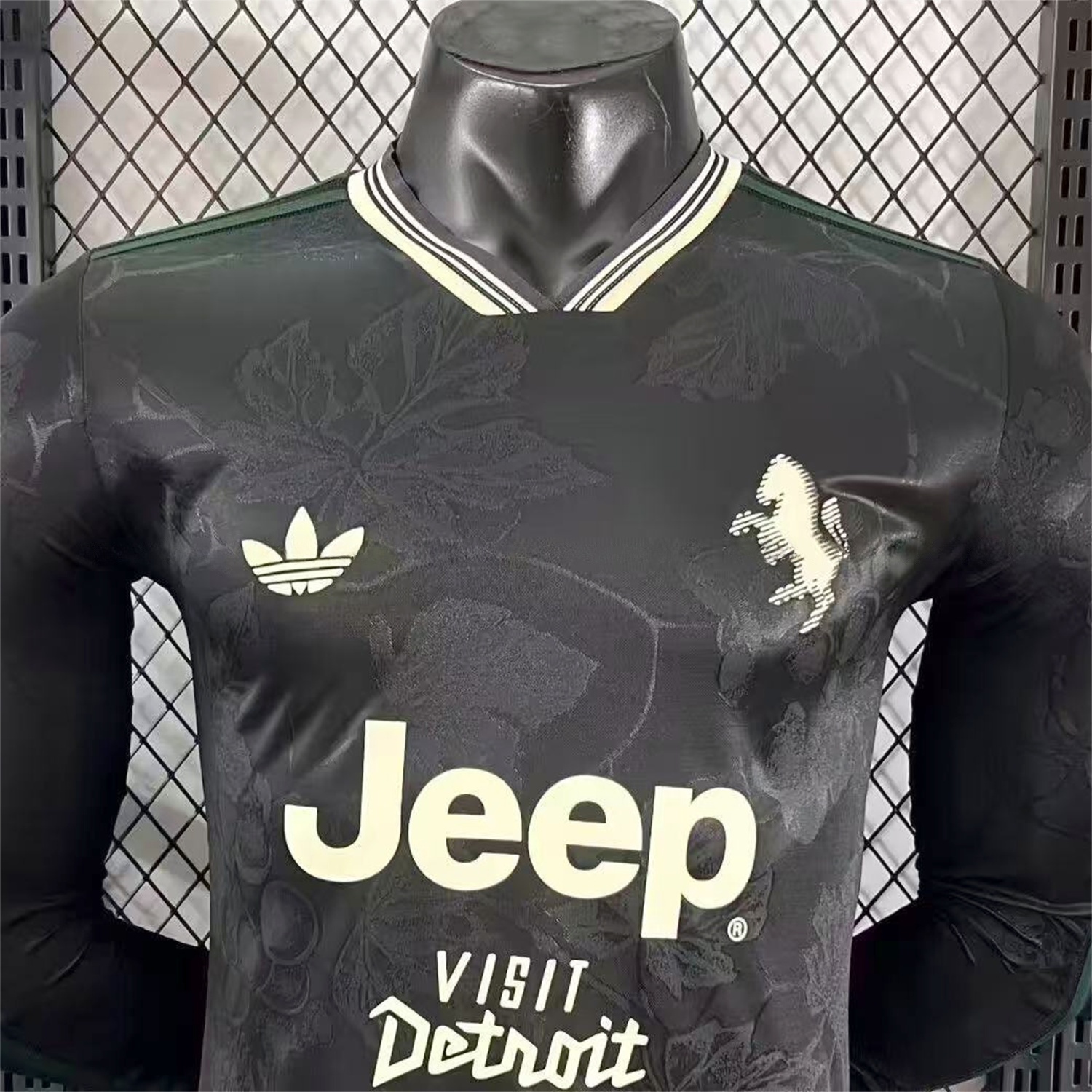 Juventus 25-26 Third Black Long Sleeves Jersey - Player Version - Unitedfutballjersey