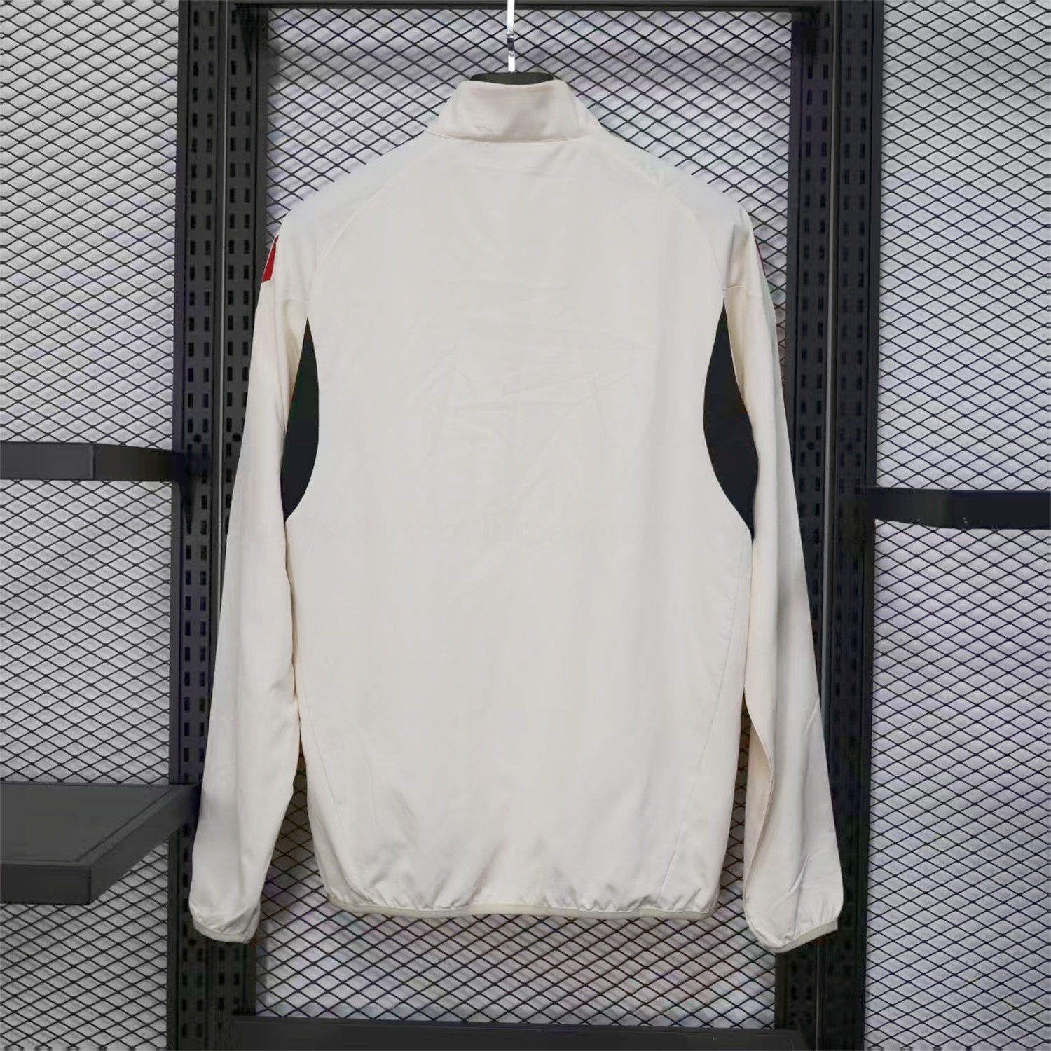 Liver.pool 25-26 White Windbreaker Jacket - Deep Green - Unitedfutballjersey