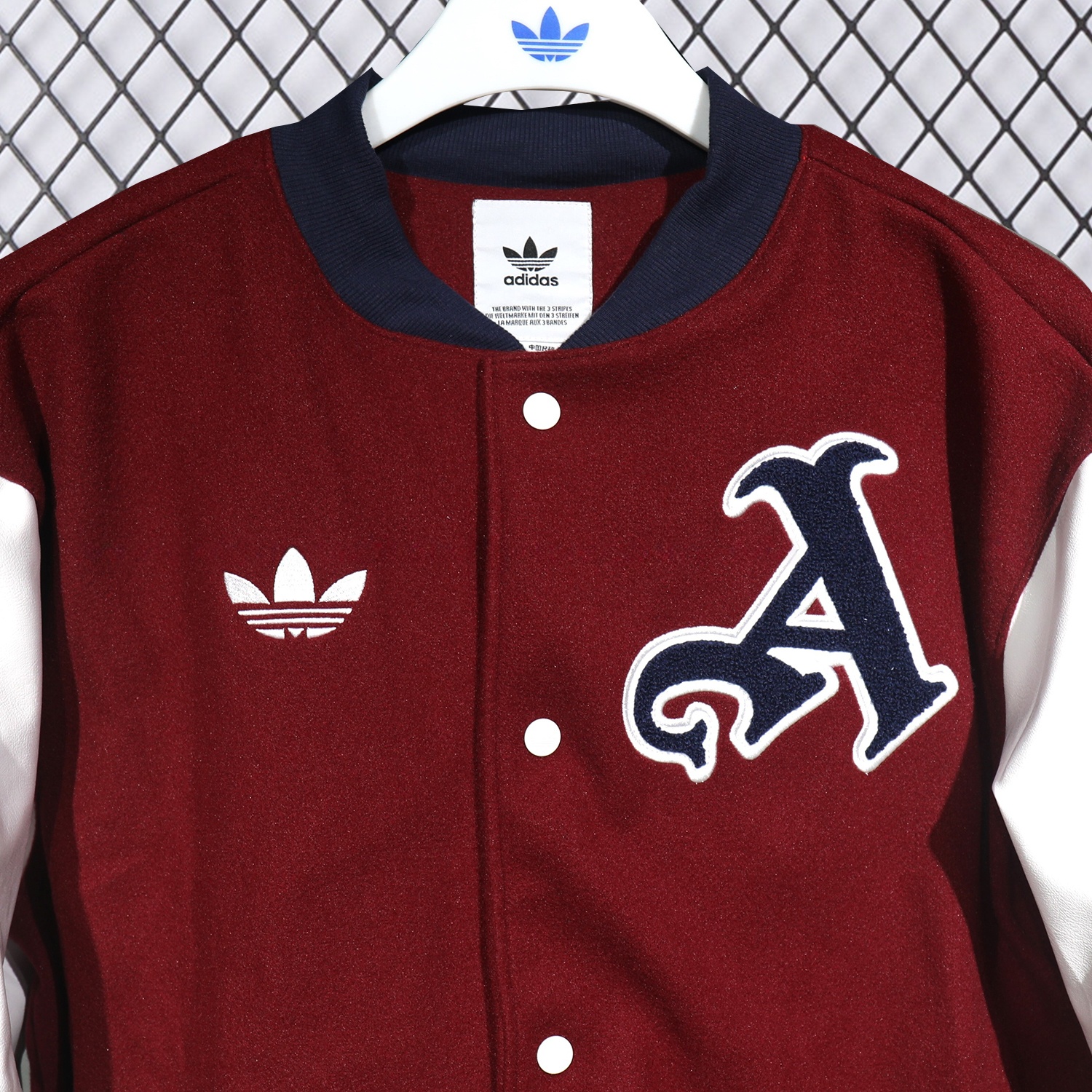 Arsenal 25-26 Warm Windbreaker Jacket - Wine Red And White - Unitedfutballjersey