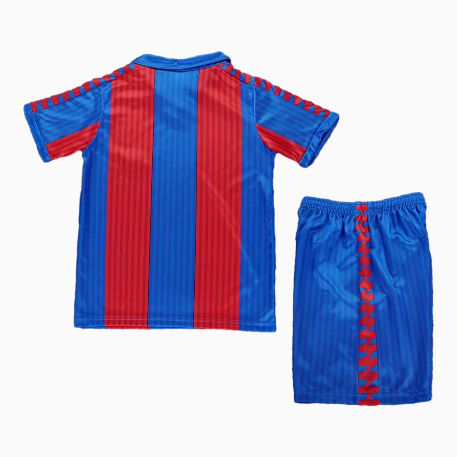 Retro Barcelona 1989-92 Home Kids Kit - Unitedfutballjersey