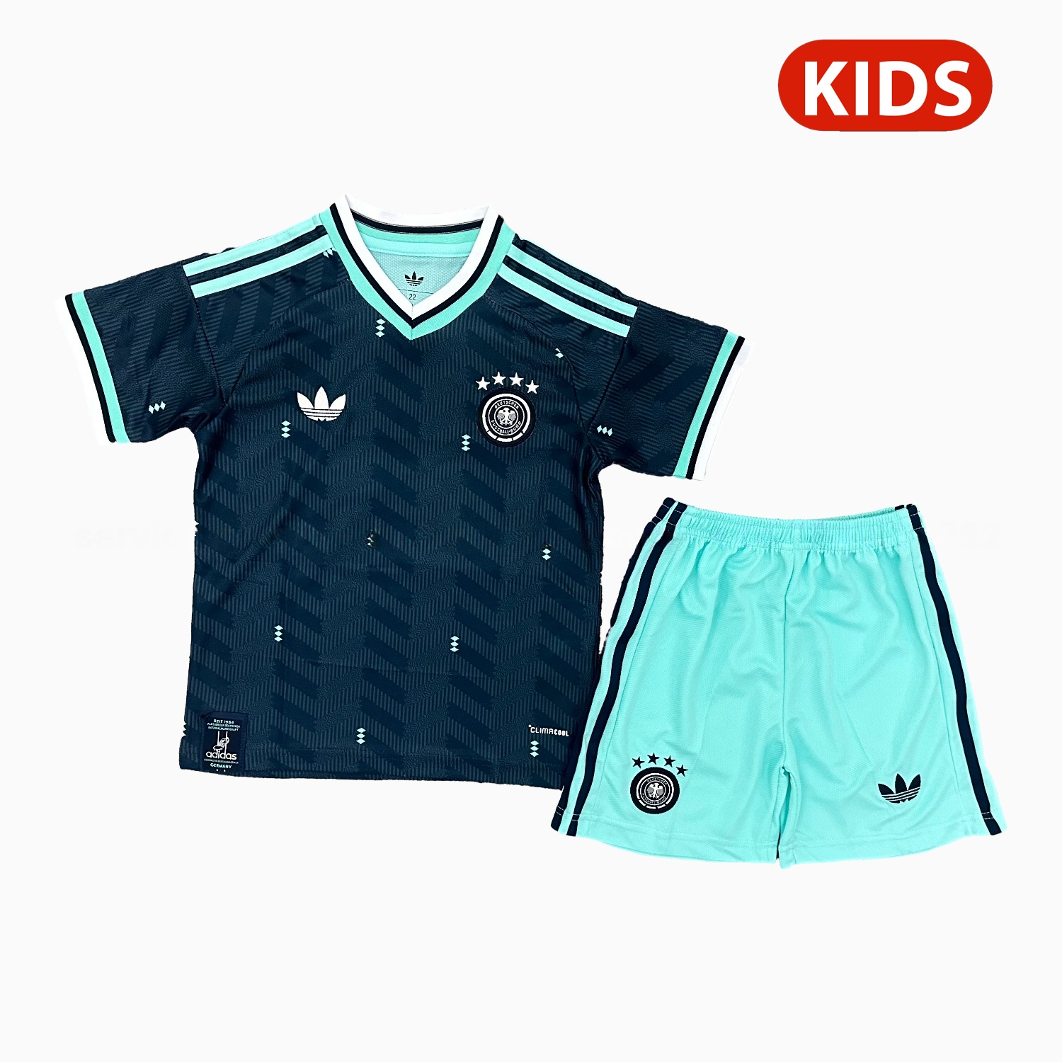 Germany 25-26 Away (Informal-release Version) Kids Kit - Unitedfutballjersey