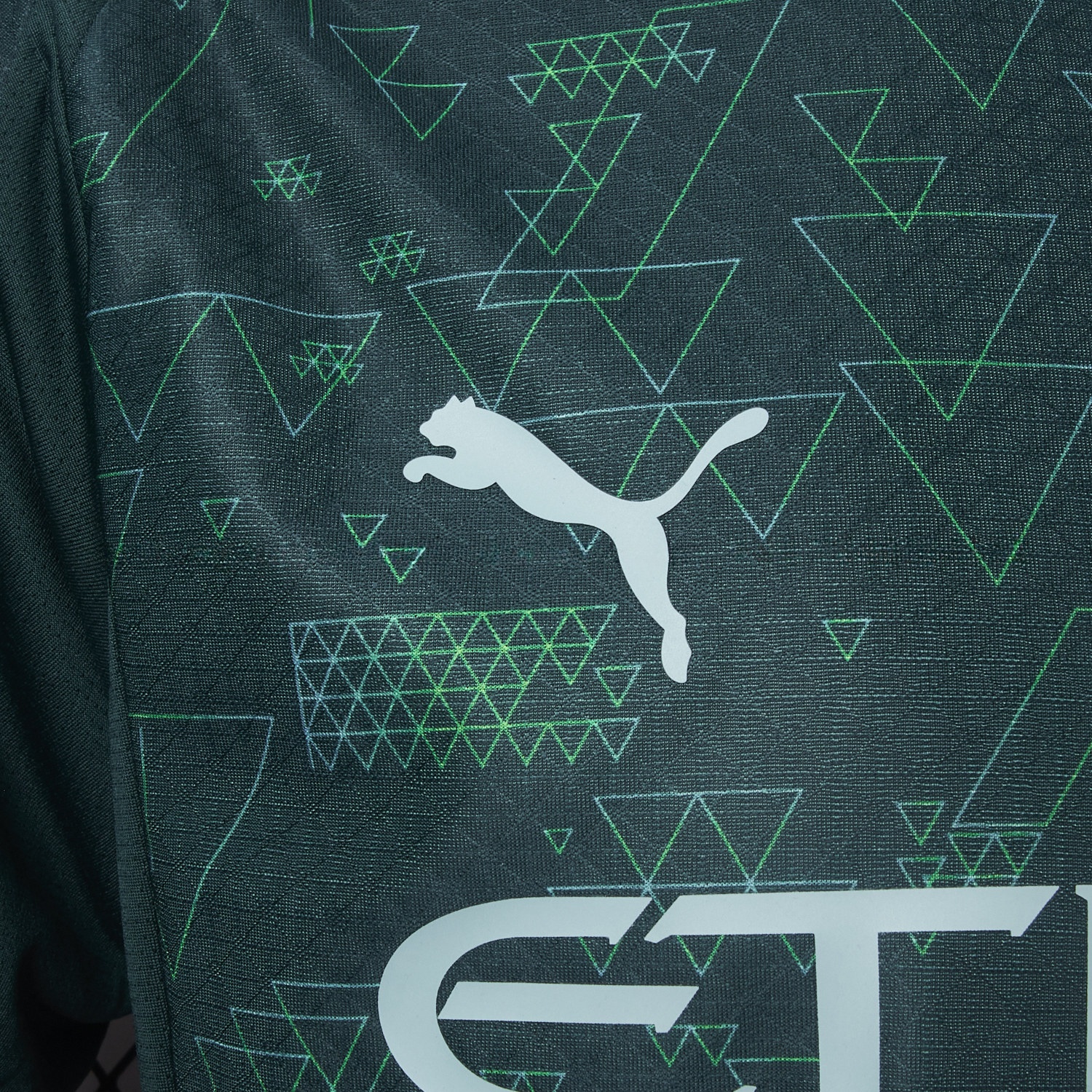 Manchester City 25-26 Fourth Green Jersey - Player Version - Unitedfutballjersey