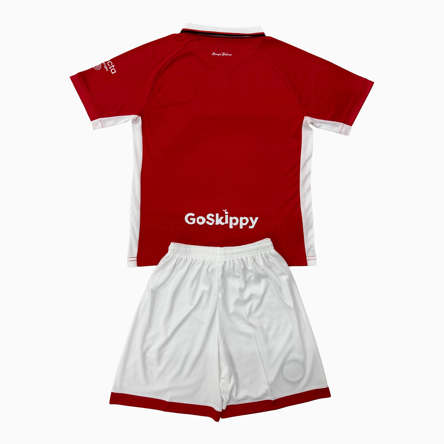 Bristol City 25-26 Home Red Men's Adult Jersey Set - Fans Version - Unitedfutballjersey