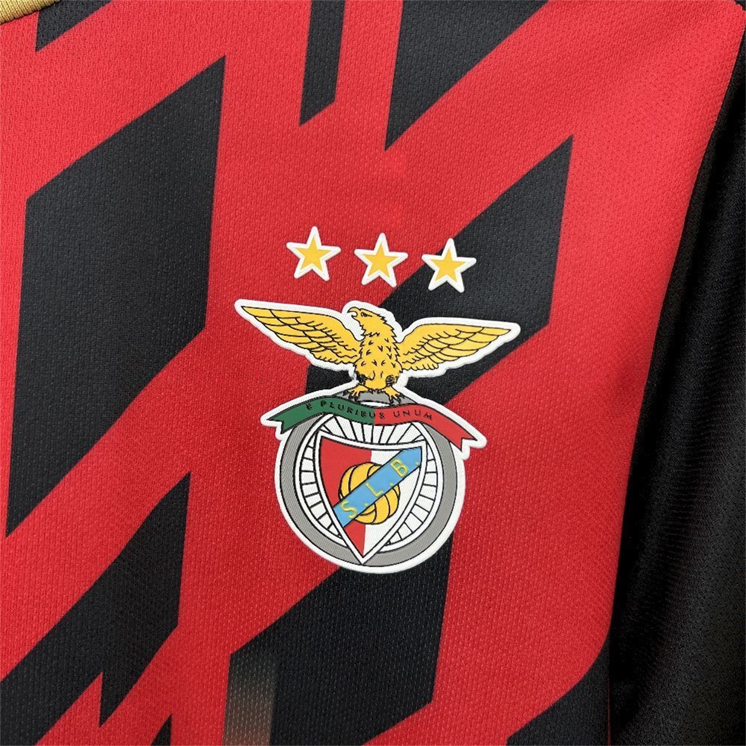 Benfica 25-26 Red And Black Jersey - Fans Version - Unitedfutballjersey
