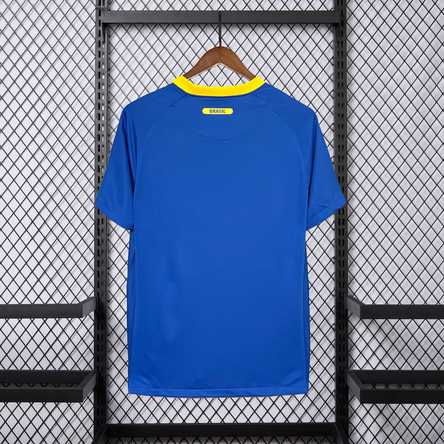 Retro Brazil 2010 Away Blue Jersey - Unitedfutballjersey