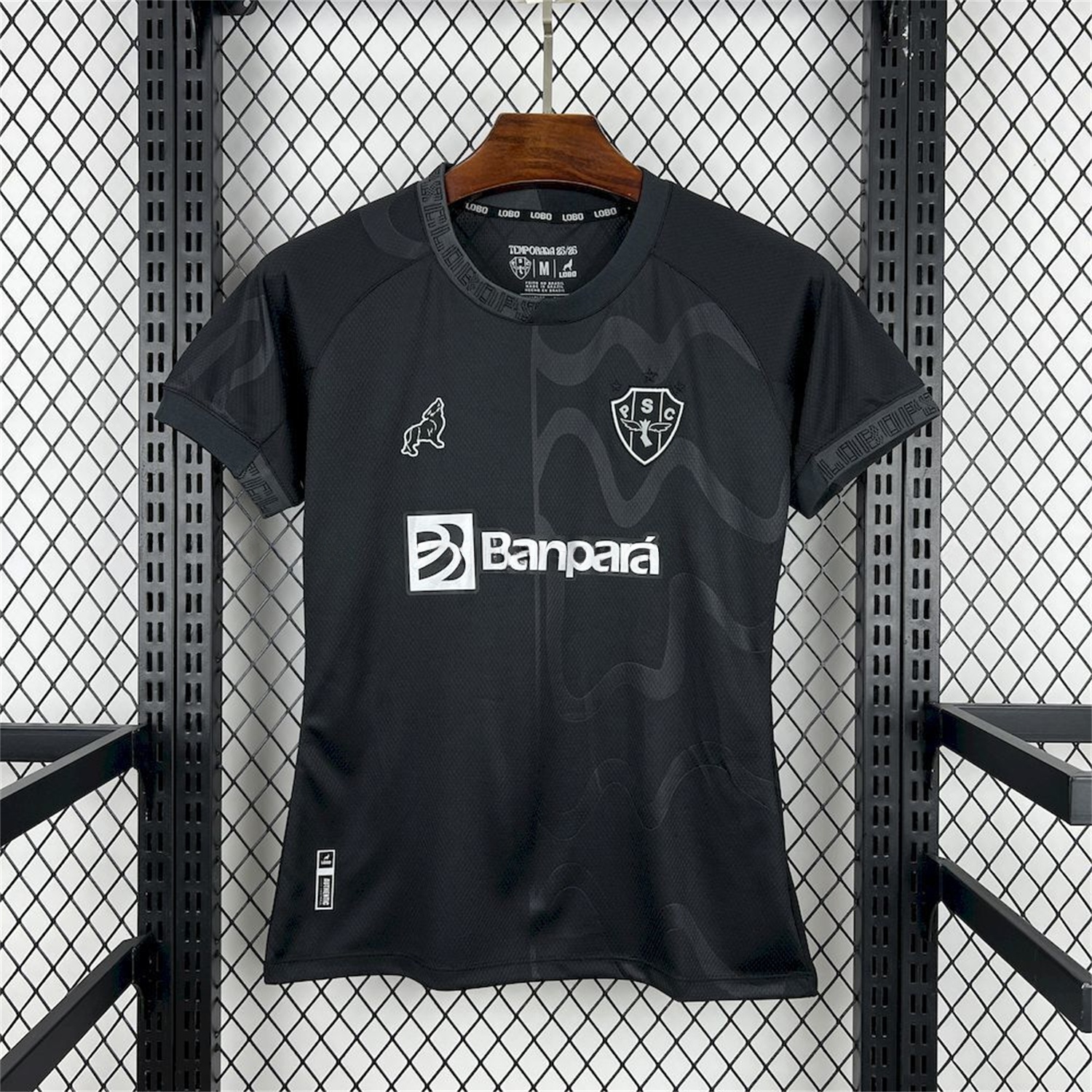 Women's Paysandu 25-26 Third Black Unsponsored Jersey - Unitedfutballjersey