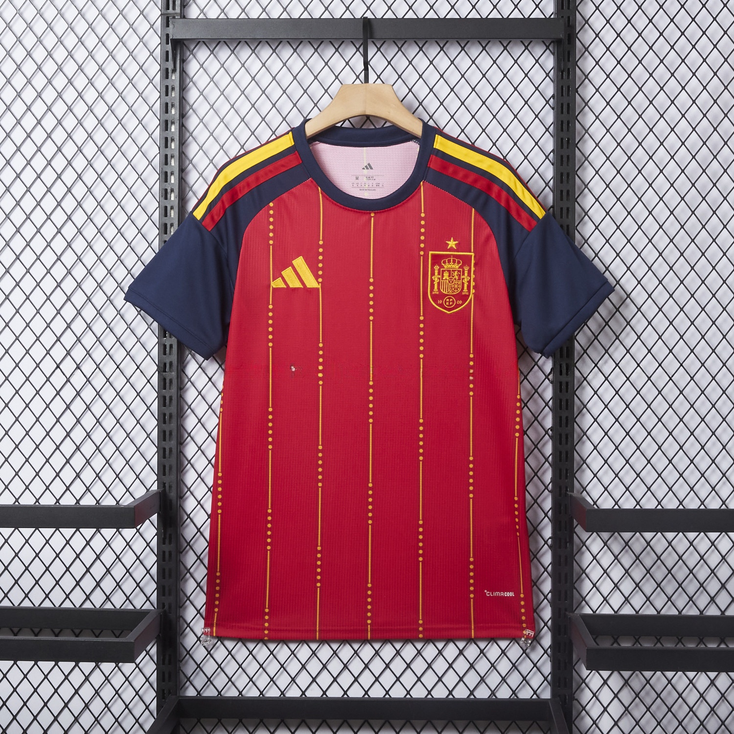 Spain 2026 Home Red Jersey - Fans Version - Unitedfutballjersey