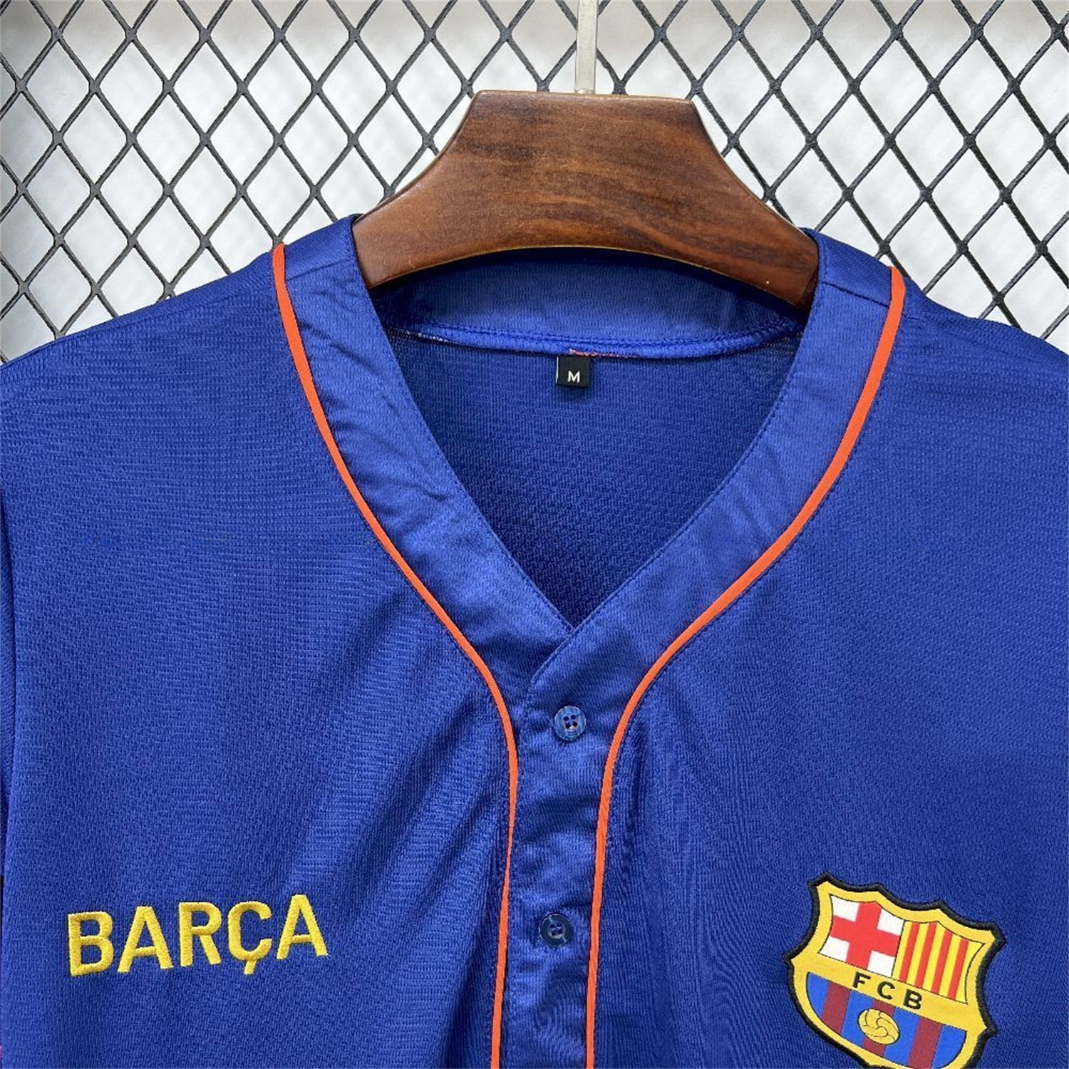 Barcelona 25-26 Blue Baseball Jersey - Unitedfutballjersey