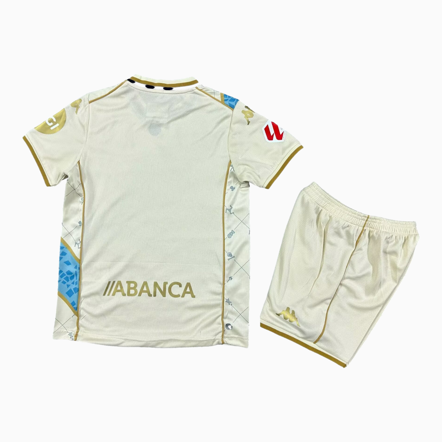Deportivo de La Coruña 25-26 Third White Kids Kit - Unitedfutballjersey