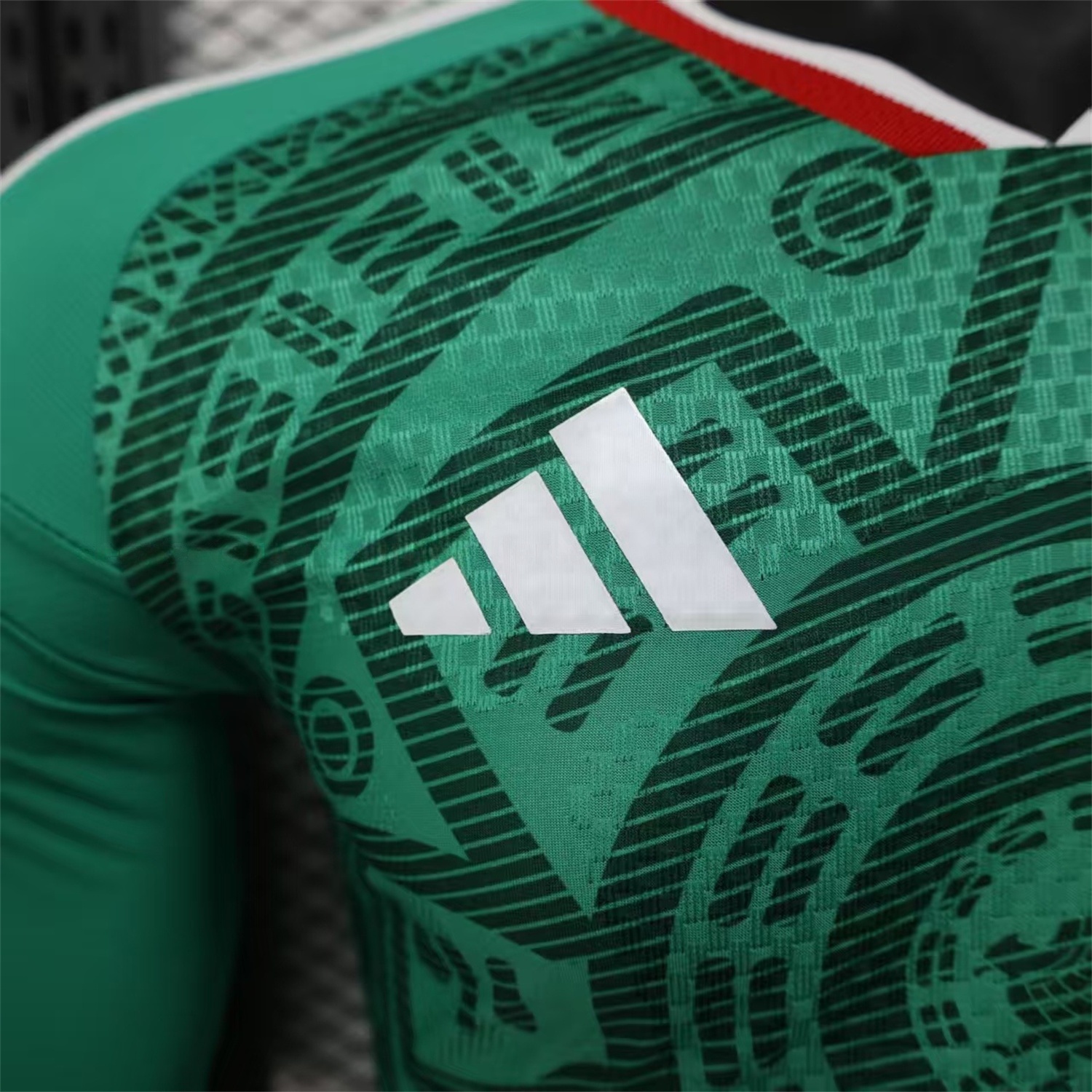 Mexico 2026 Home Long Sleeves Jersey - Player Version - Unitedfutballjersey