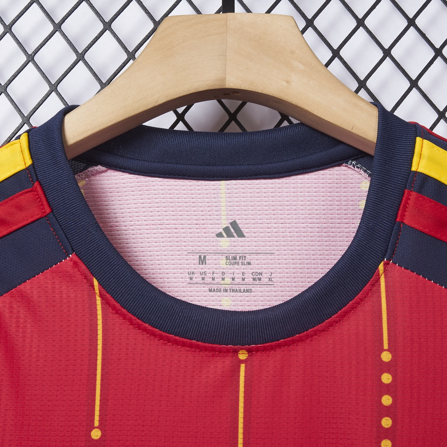 Spain 2026 Home Red Jersey - Fans Version - Unitedfutballjersey