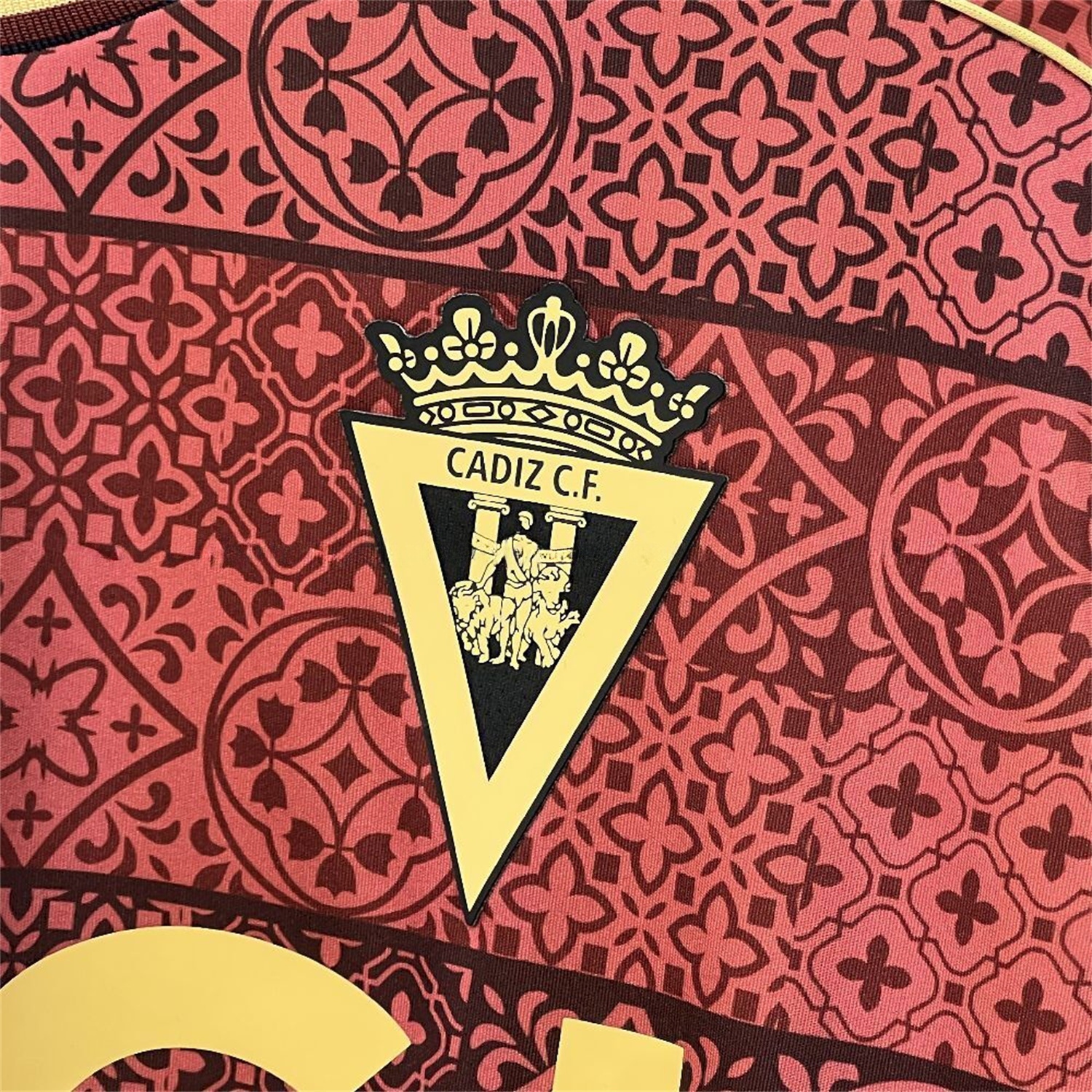 Cádiz Cadiz 25-26 Away Red Jersey - Fans Version - Unitedfutballjersey