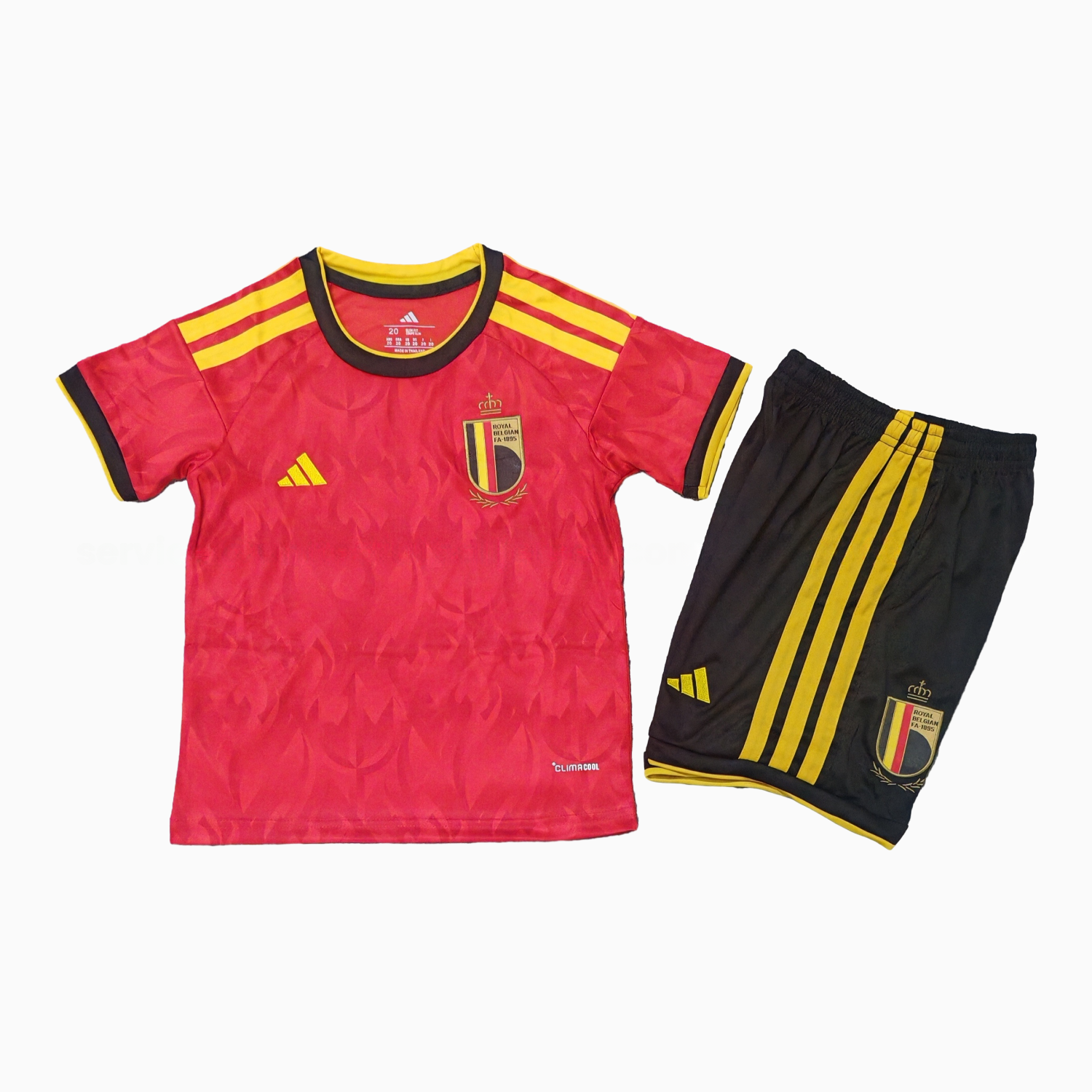 Belgium 2026 Home Kids Kit - Unitedfutballjersey