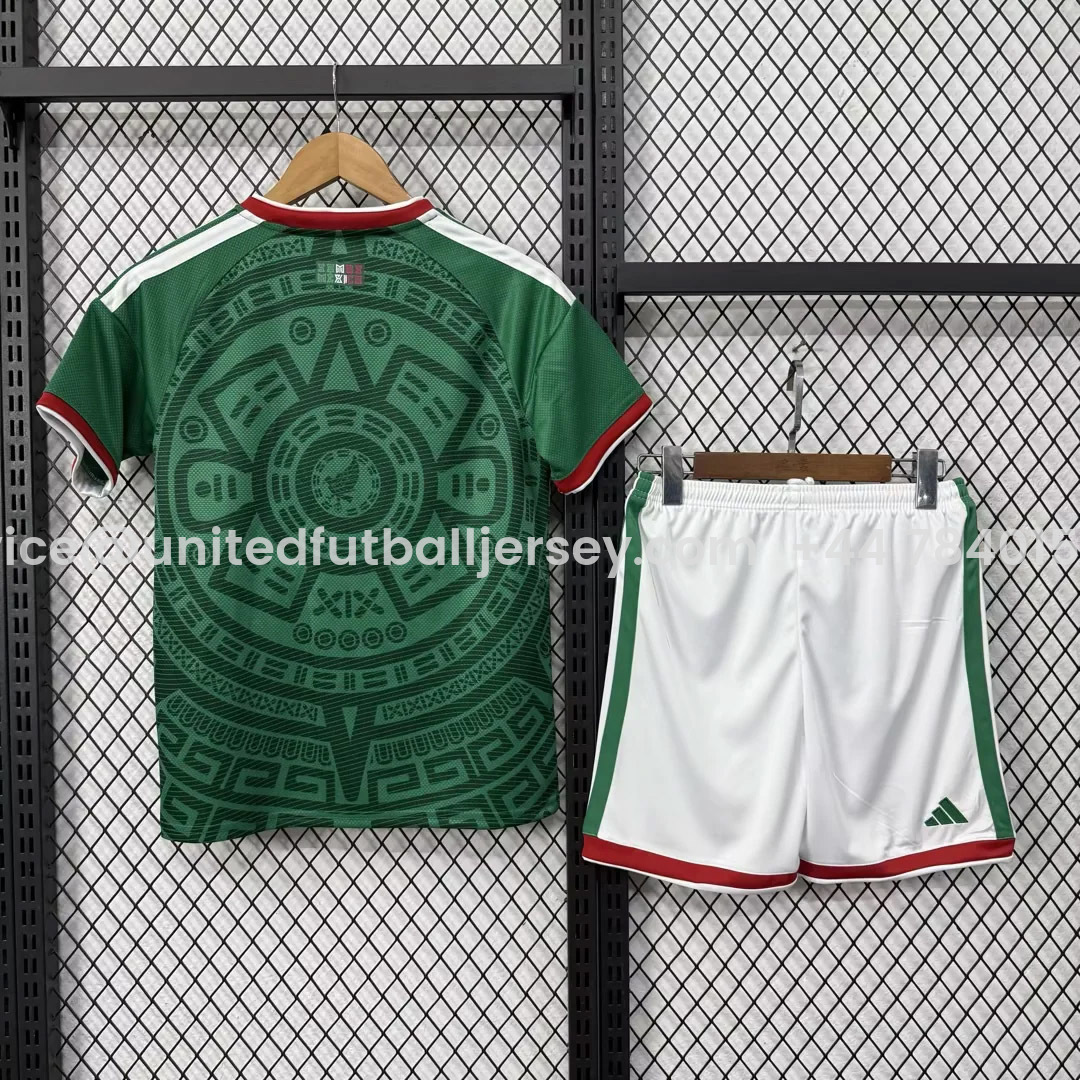 Mexico 2026 Home Kids Kit - Unitedfutballjersey