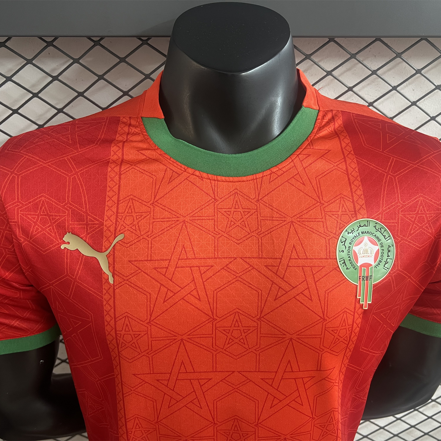 Morocco 2026 Home Jersey - Player Version - Unitedfutballjersey