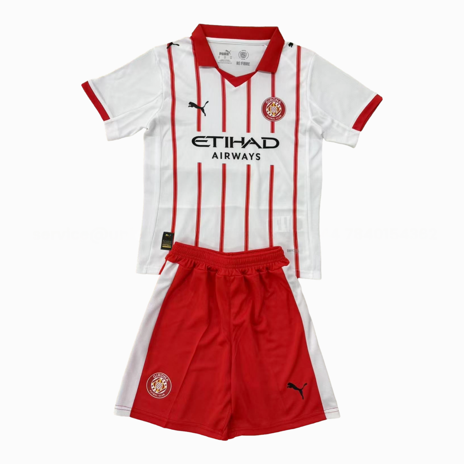 Girona 25-26 Home Kids Kit - Unitedfutballjersey