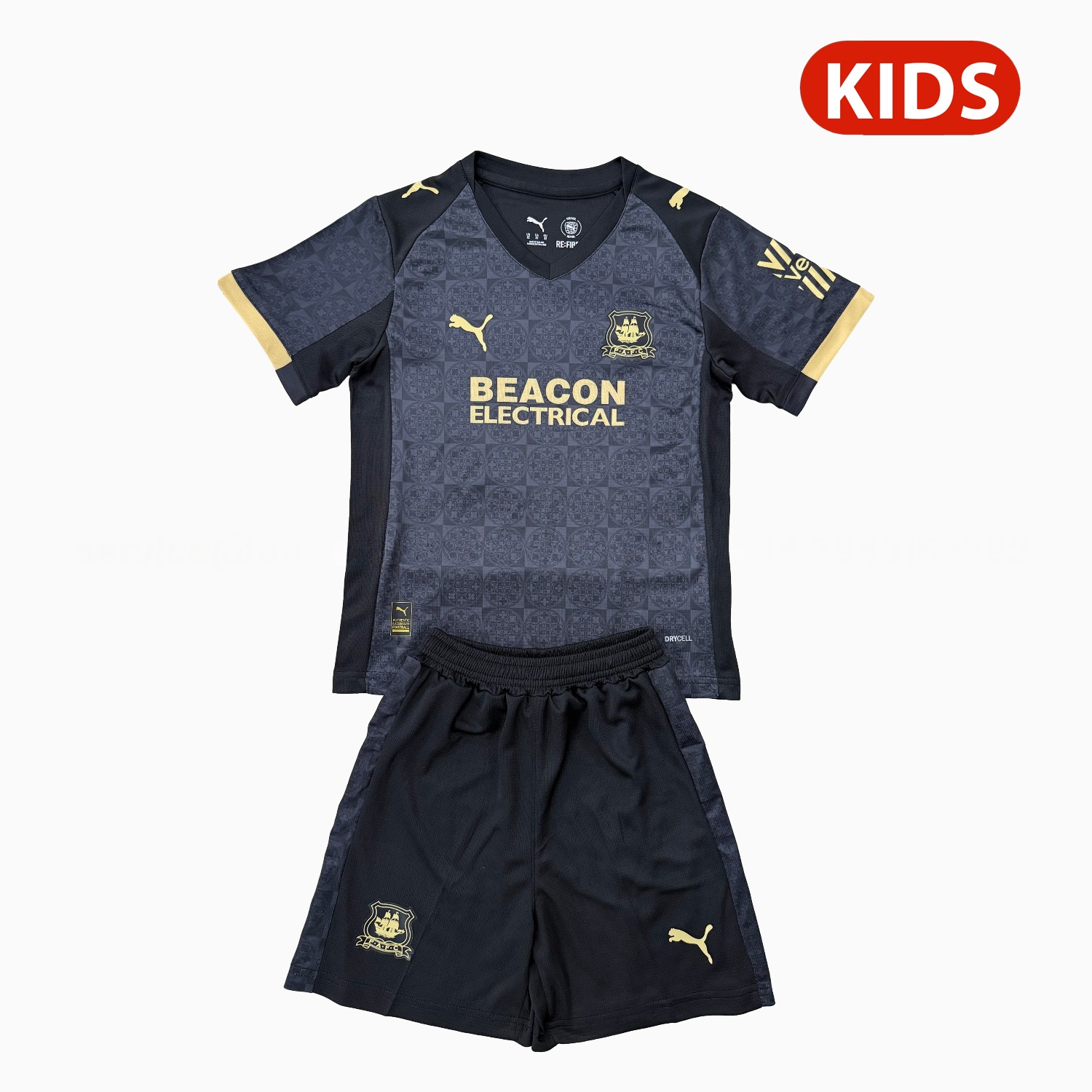 Plymouth Argyle 25-26 Away Kids Kit - Unitedfutballjersey