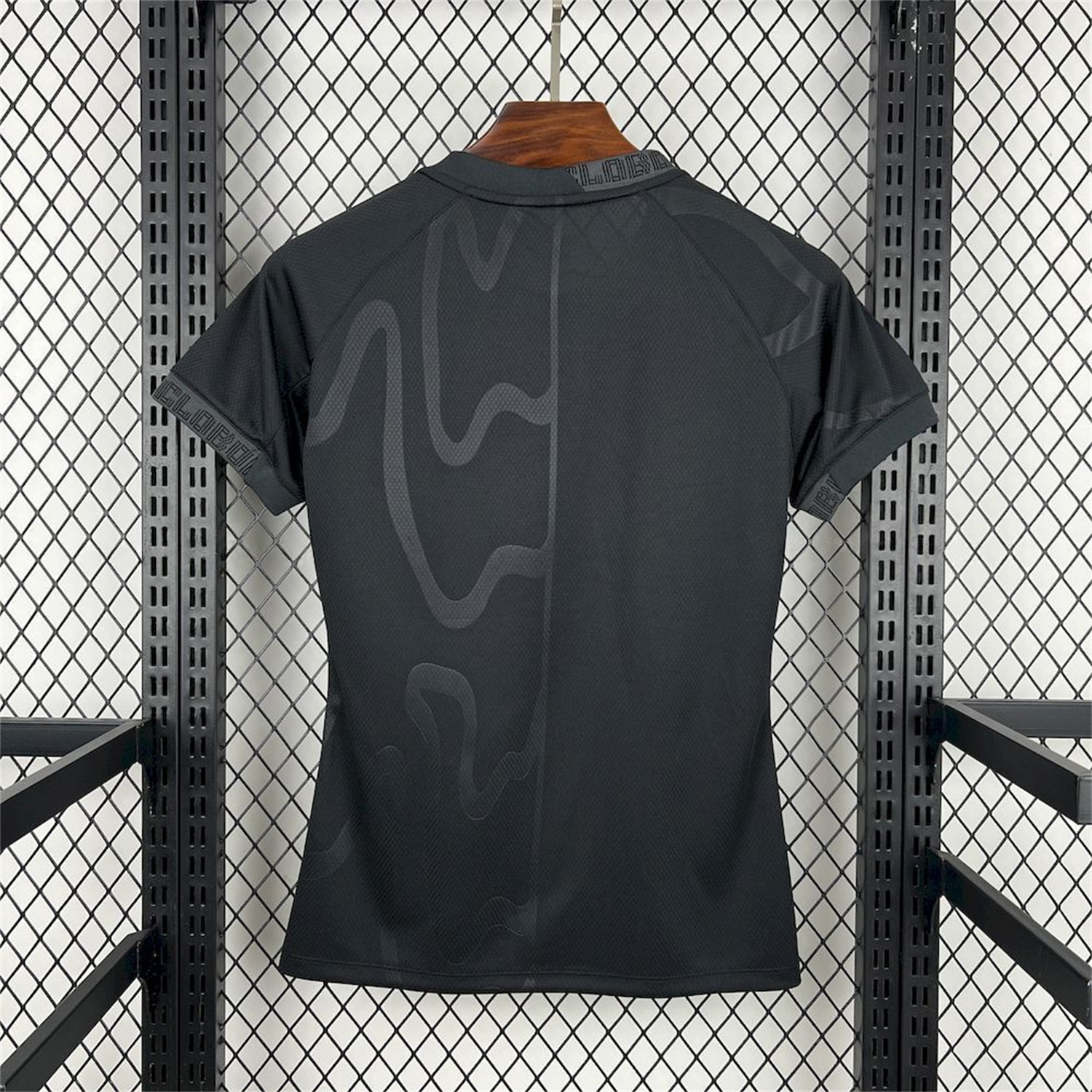 Women's Paysandu 25-26 Third Black Unsponsored Jersey - Unitedfutballjersey