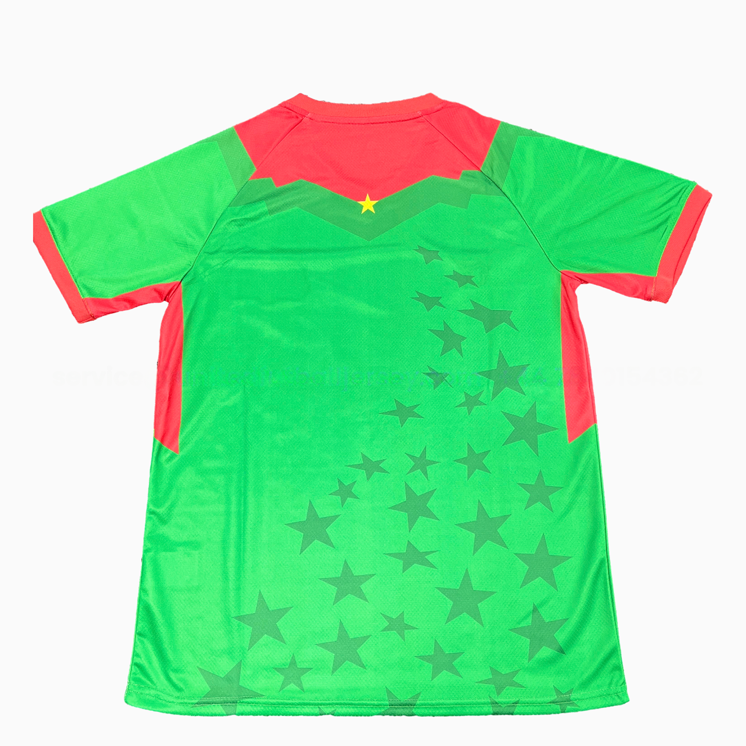 Burkina Faso 2026 Home Stars Green Special Jersey - Fans Version - Unitedfutballjersey