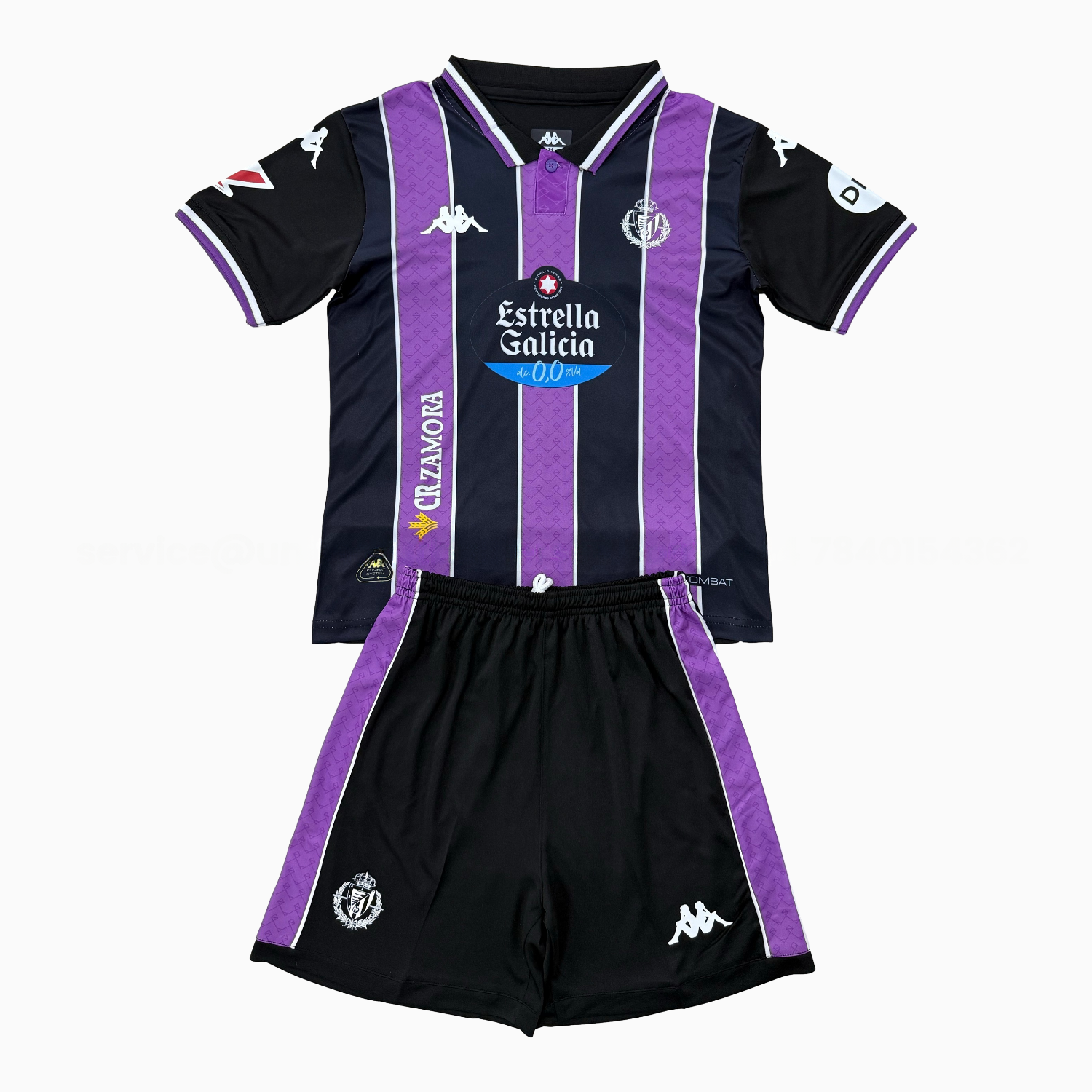 Valladolid 25-26 Away Kids Kit - Unitedfutballjersey