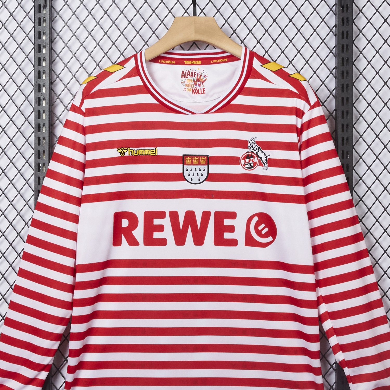 Köln 25-26 Carnival Special Long Sleeves Jersey - Fans Version - Unitedfutballjersey