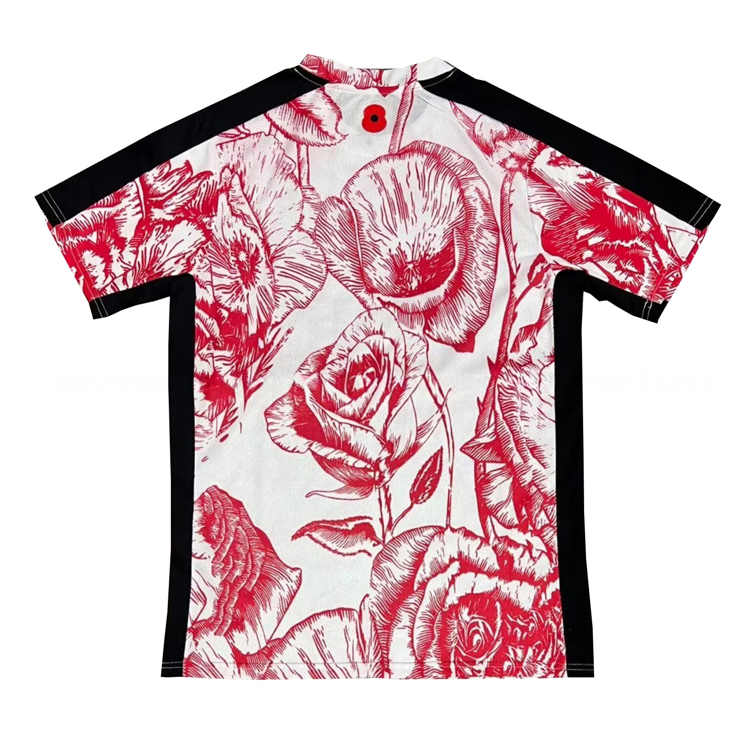 C.H.E.L.S.E.A 25-26 Red Flowers White Special Jersey - Fans Version - Unitedfutballjersey