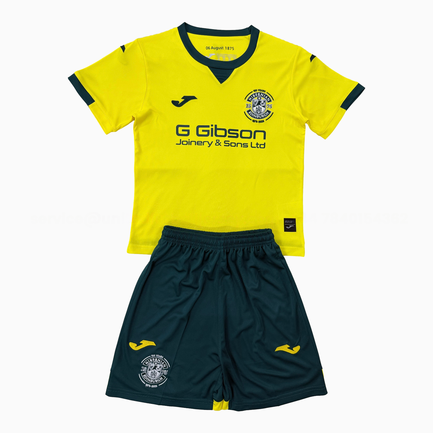 Hibernian 25-26 Away Kids Kit - Unitedfutballjersey