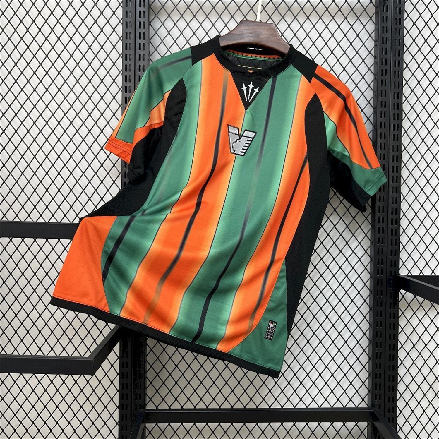 Venezia FC 25-26 Orange And Green Unsponsored Special Jersey - Fans Version - Unitedfutballjersey