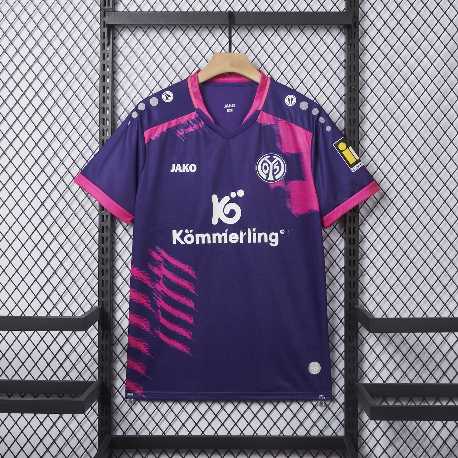 Mainz 25-26 Away Purple Jersey - Fans Version - Unitedfutballjersey