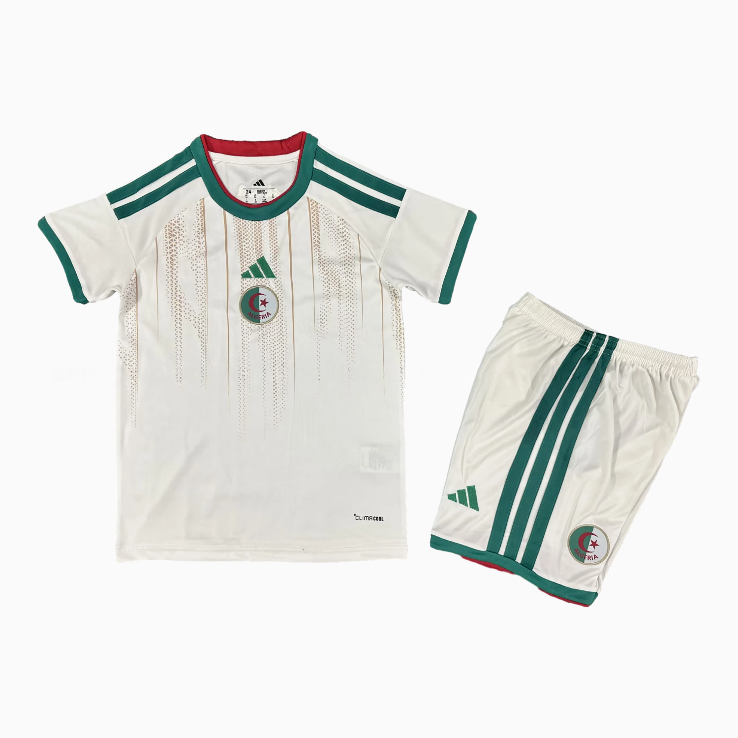 Algeria 2026 Home Kids Kit - Unitedfutballjersey