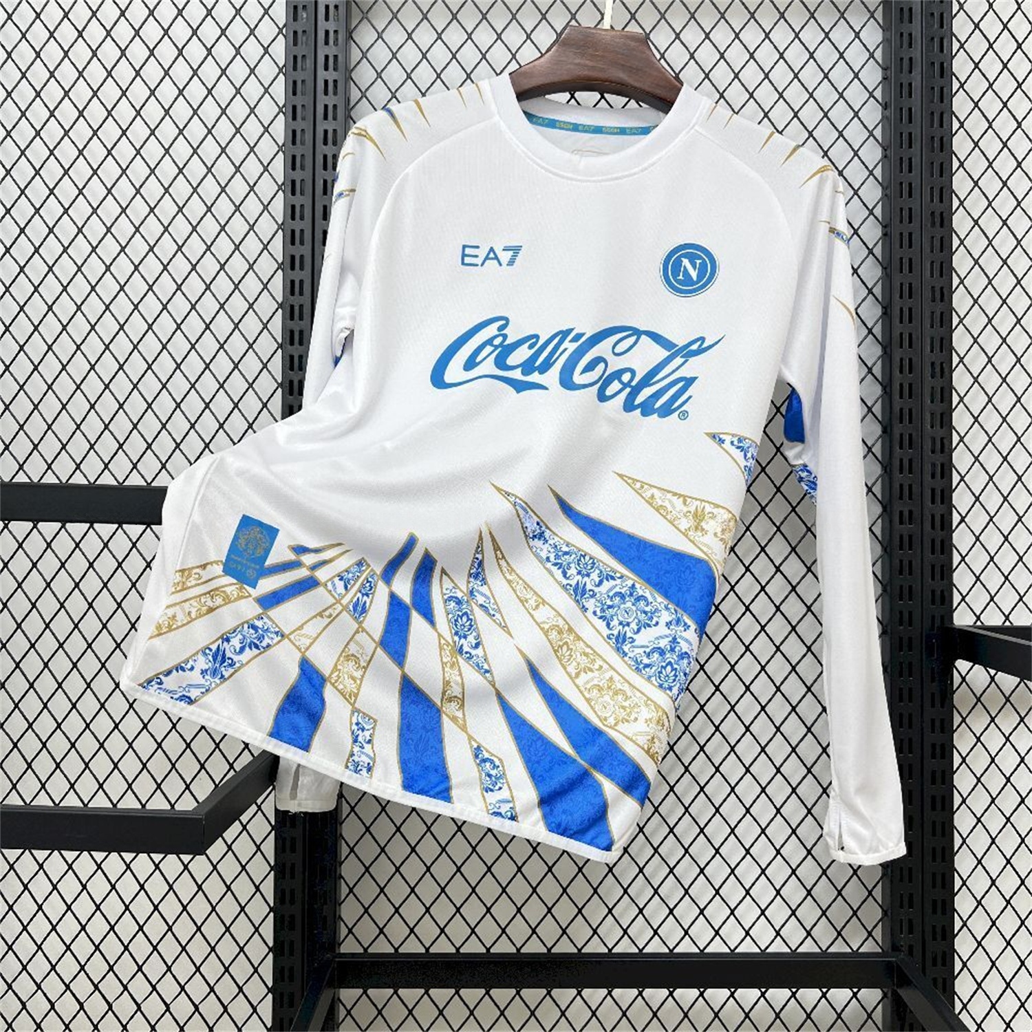 Napoli 25-26 CocaCola White Special Jersey - Fans Version - Unitedfutballjersey