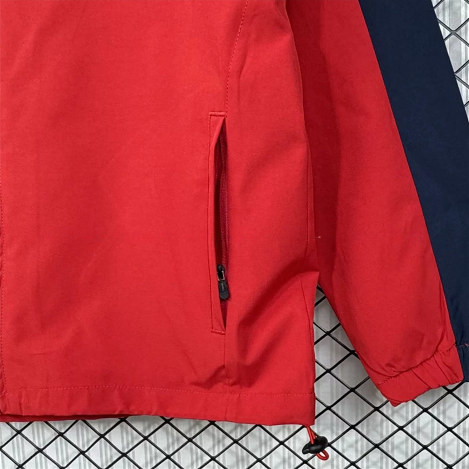 Retro Arsenal 2004-05 Home Windbreaker Jacket - Red - Unitedfutballjersey