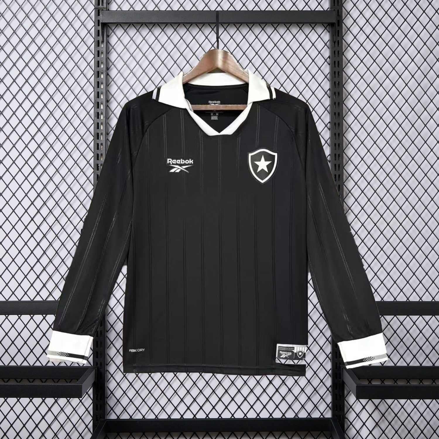 Botafogo 25-26 Away Long Sleeves Unsponsored Jersey - Fans Version - Unitedfutballjersey